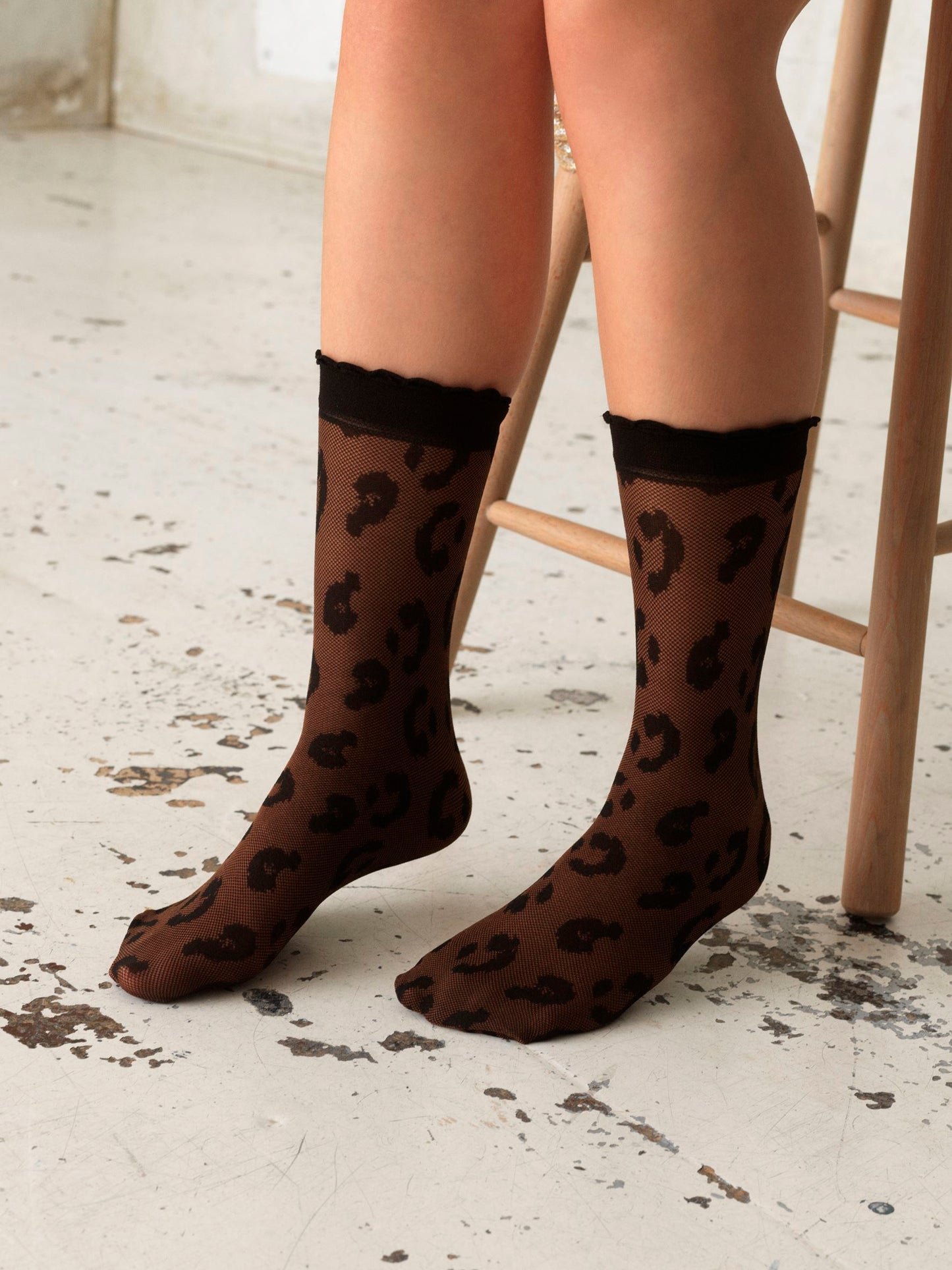 Dagmar Big Leo Sock OneSize Becksöndergaard.se