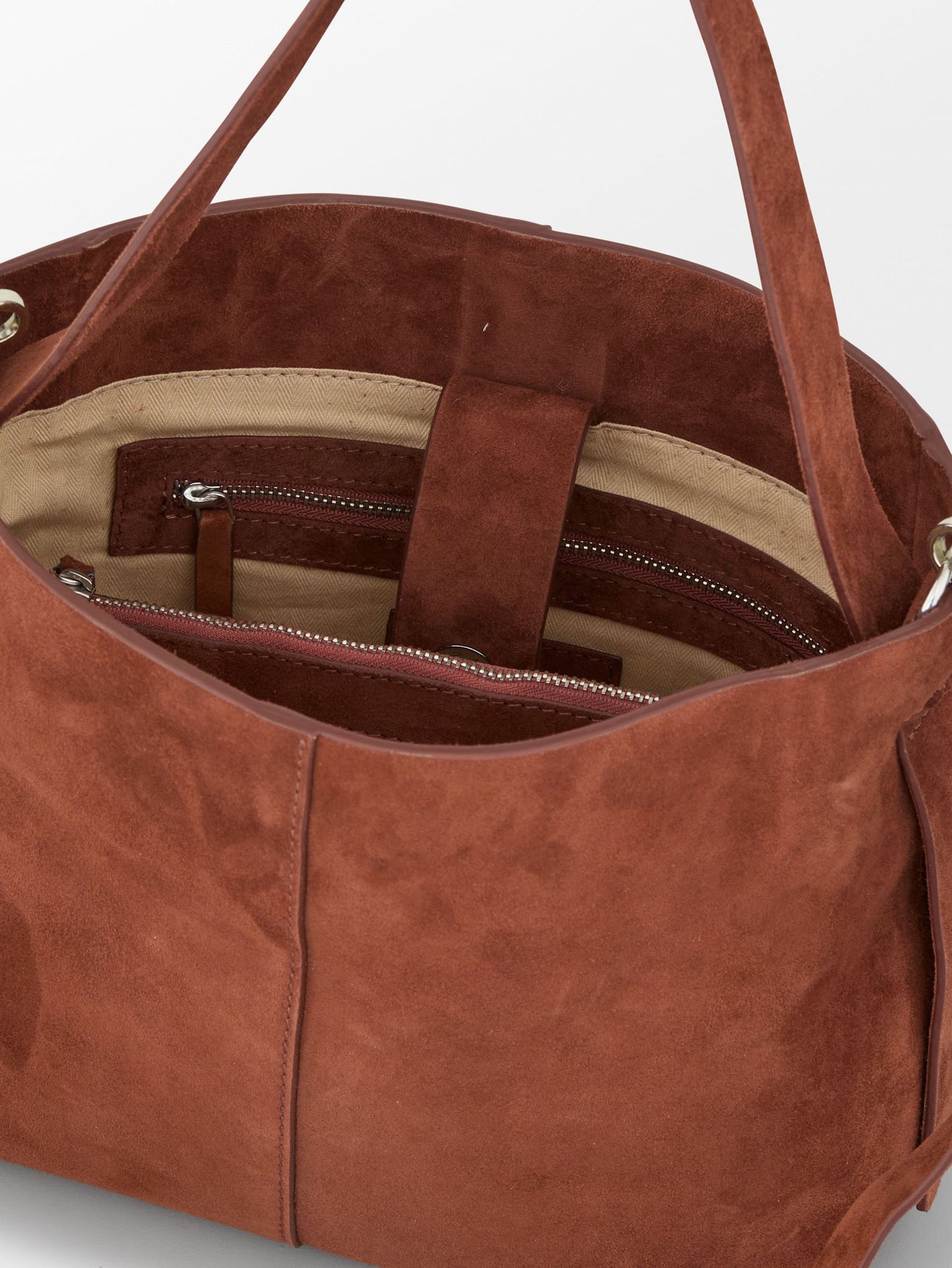 Becksöndergaard, Suede Fraya Small Bag - Brown Tortoise Shell, bags, bags, sale, sale, bags
