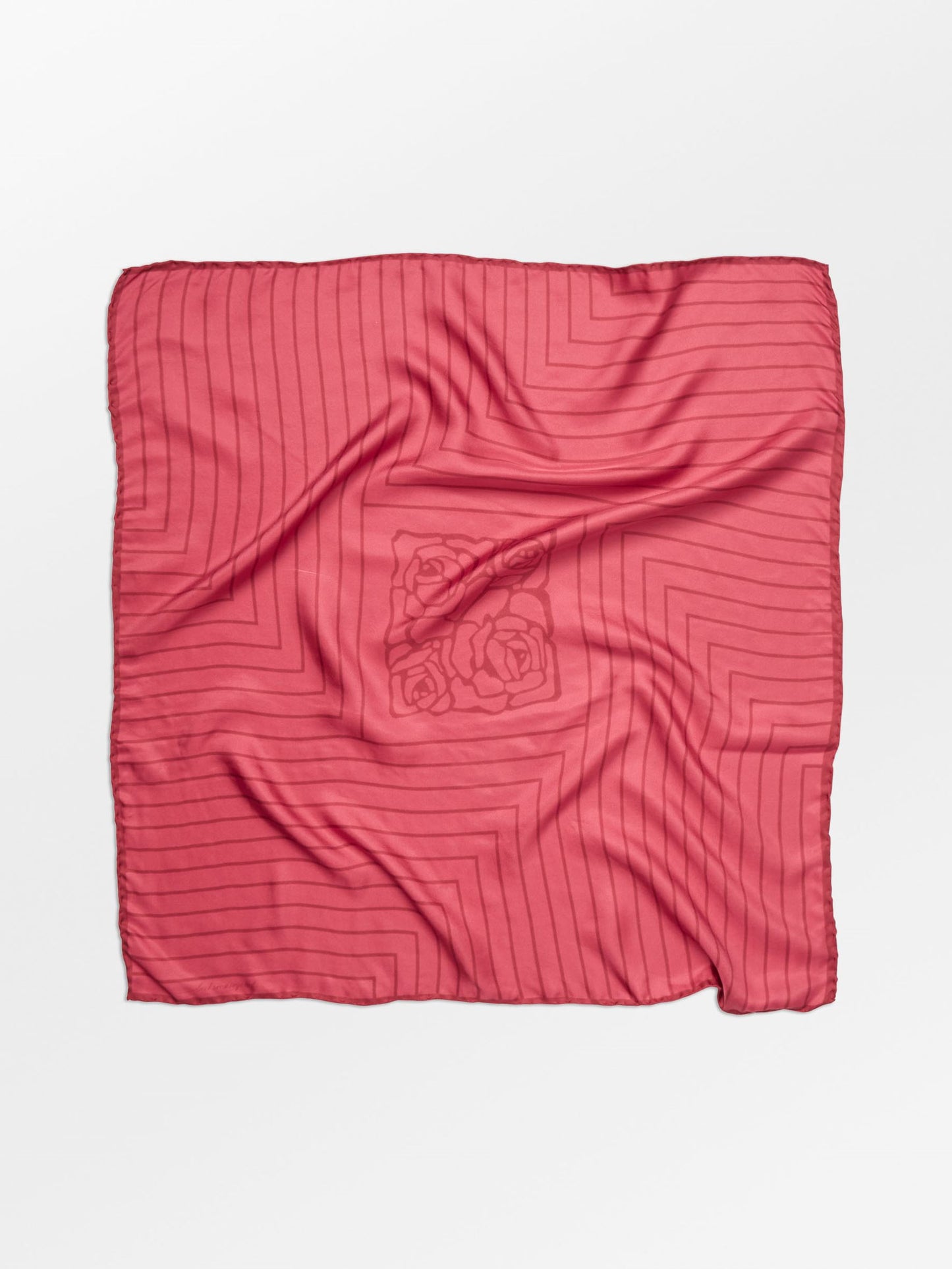 Becksöndergaard, Rosea Graphic Sia Scarf - Earth Red, archive, archive