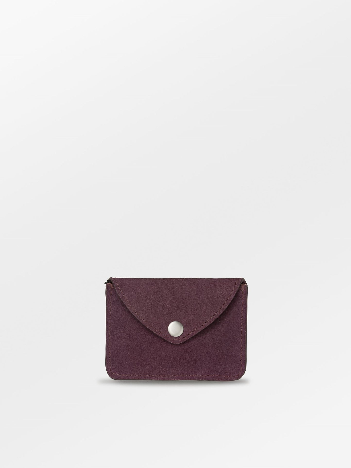 Becksöndergaard, Suede Card Wallet - Fig Red, accessories, accessories, gifts