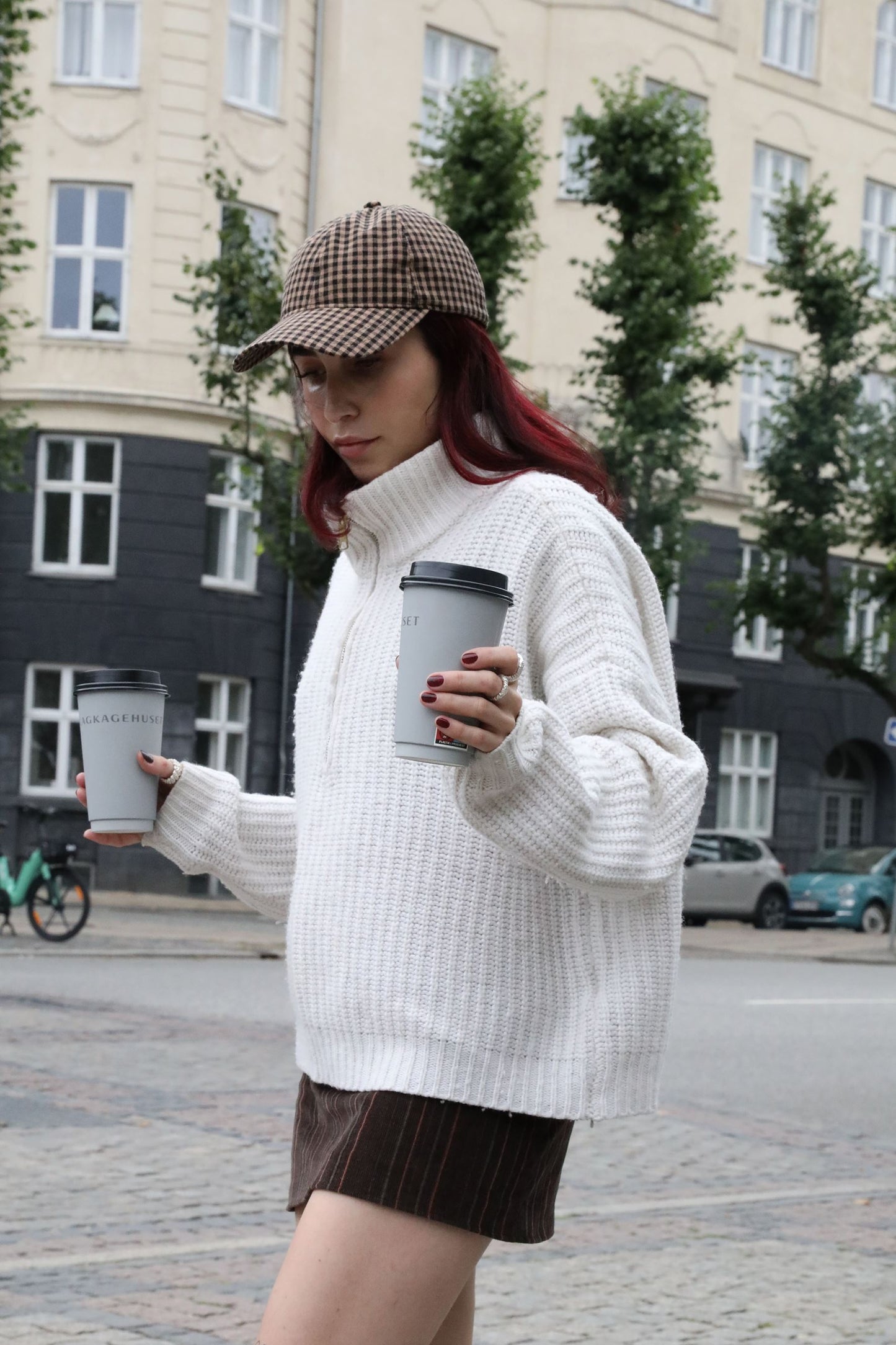 Gingham Cap OneSize Becksöndergaard.se