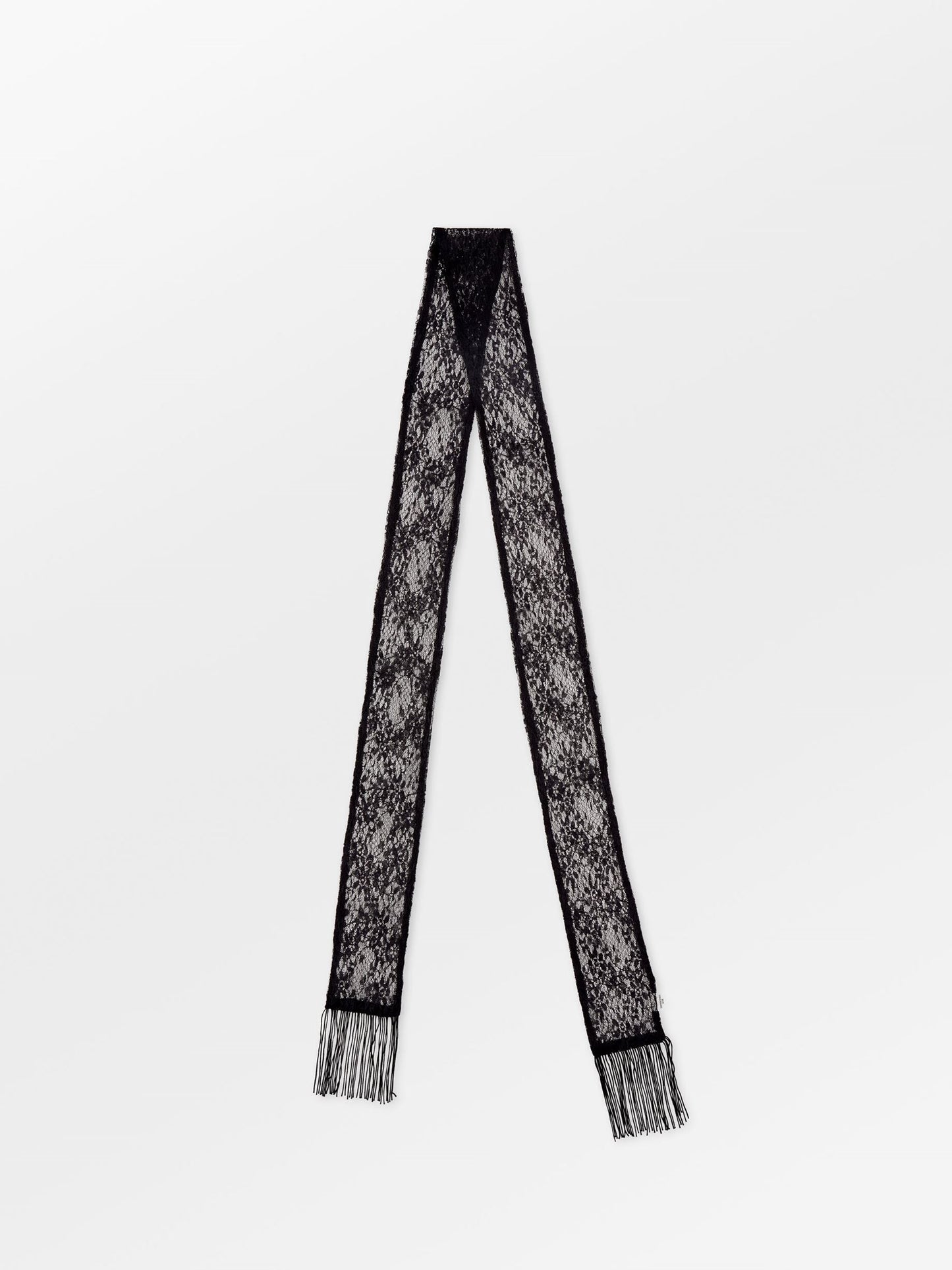 Becksöndergaard, Lacia Lace Scarf - Black, scarves, news, xmas2025, party, gaveideer under 250