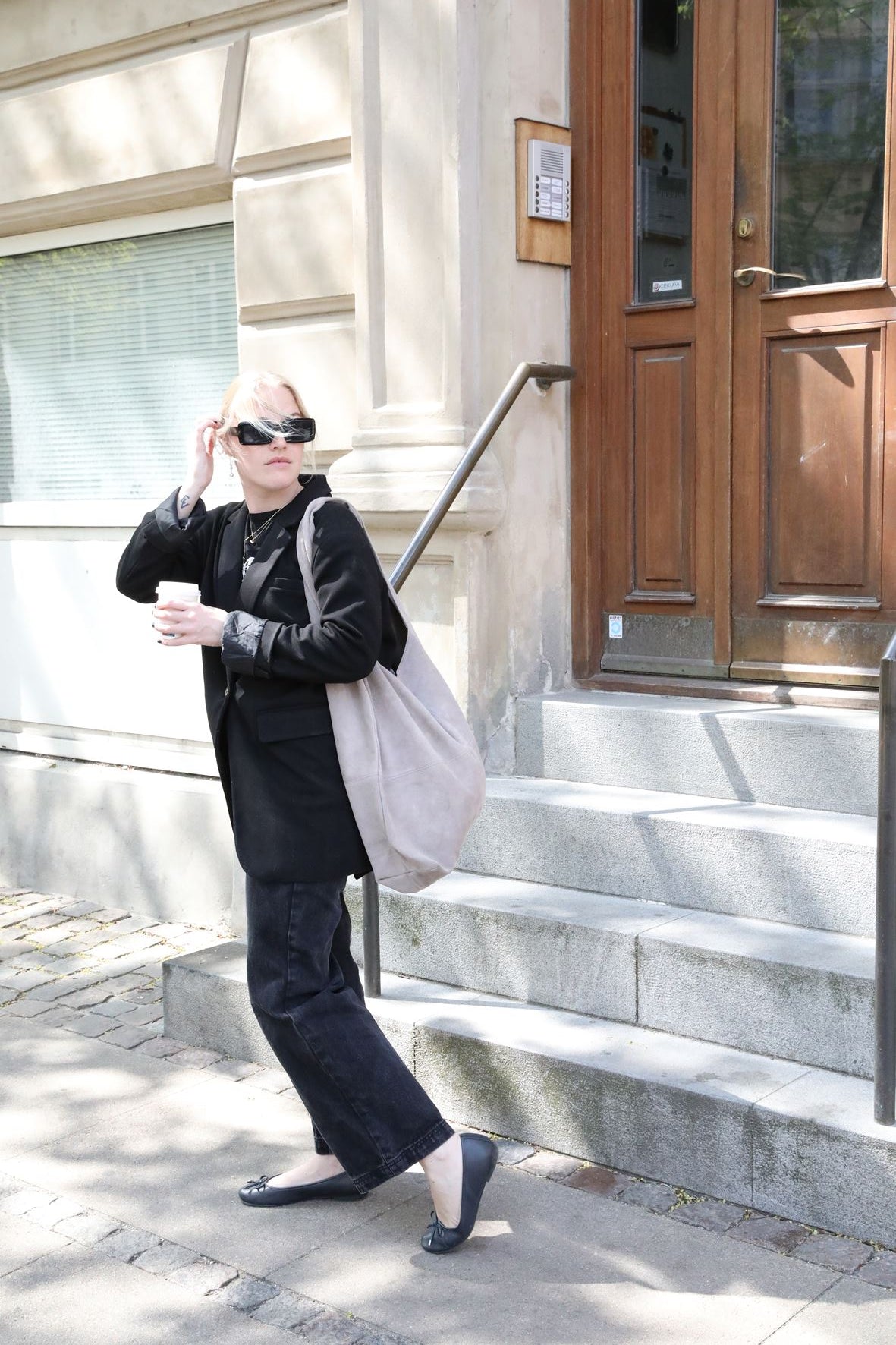 Becksöndergaard, Suede Dalliea Bag - Porpoise Gray, bags, sale, sale, bags, bags, bags, bags, bags