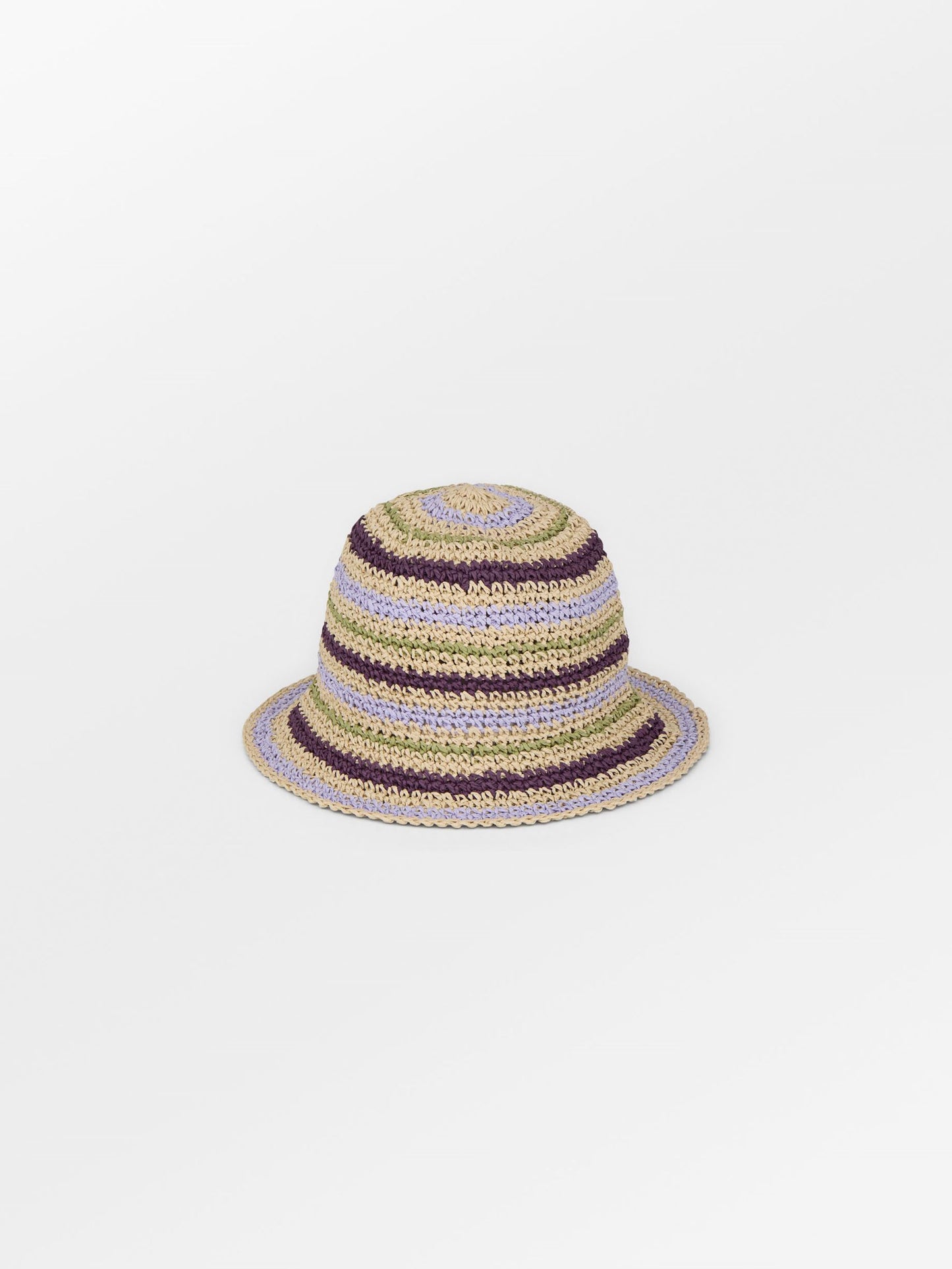 Striped Saverina Straw Hat Clothing Becksöndergaard.se