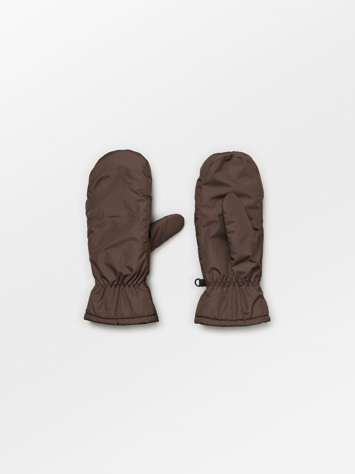 Padded Nylona Mitten - Deep Taupe Brown Clothing Becksöndergaard.se