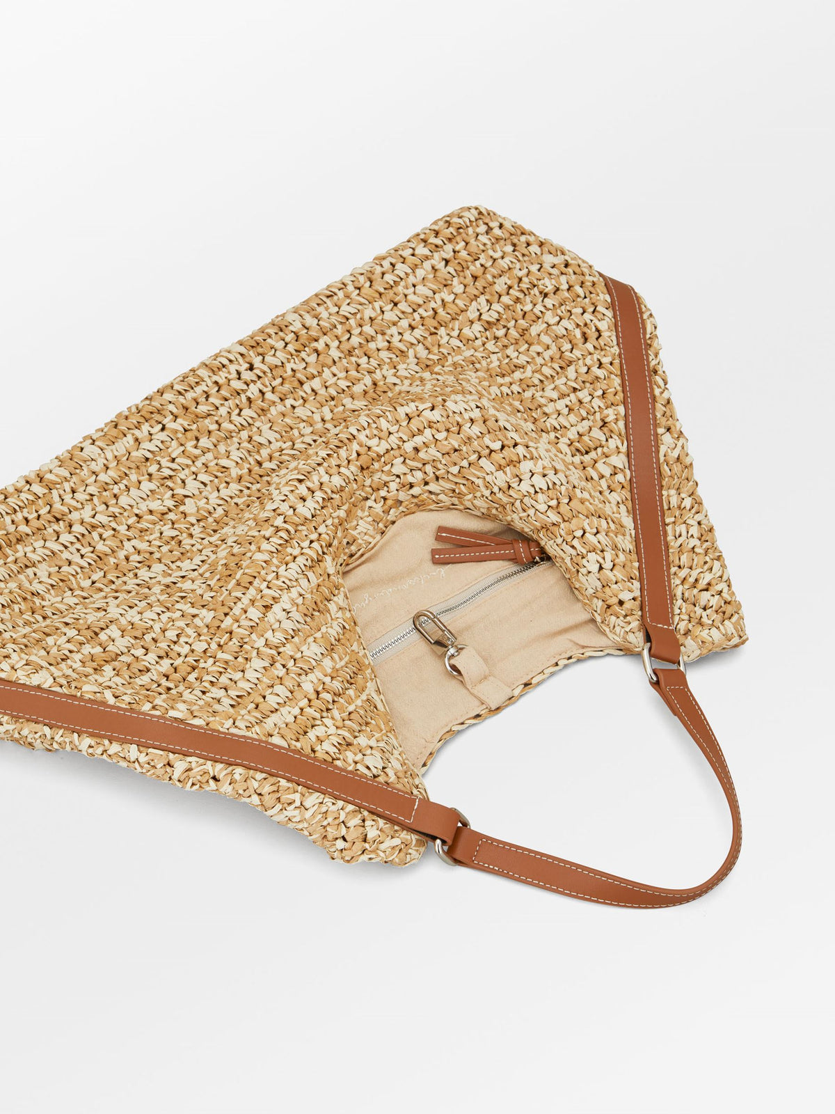 Paper Straw Shae Bag OneSize Becksöndergaard.se