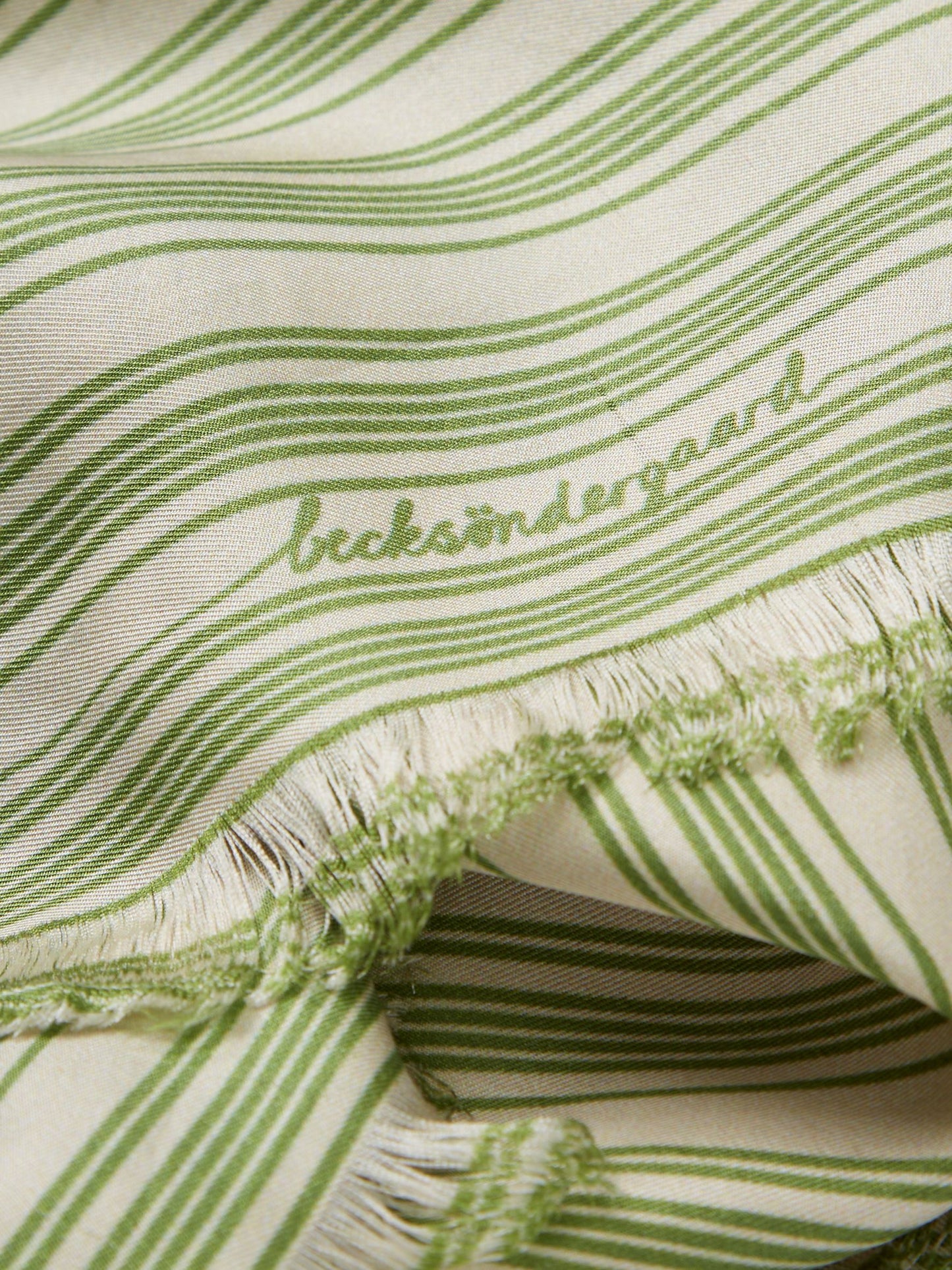 Strifilia Green Sia Scarf OneSize Becksöndergaard.se