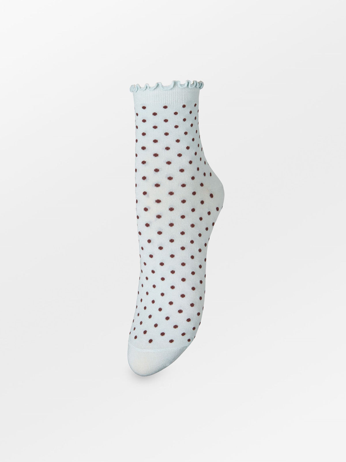 Dotted Frilla Short Sock Socks Becksöndergaard.se