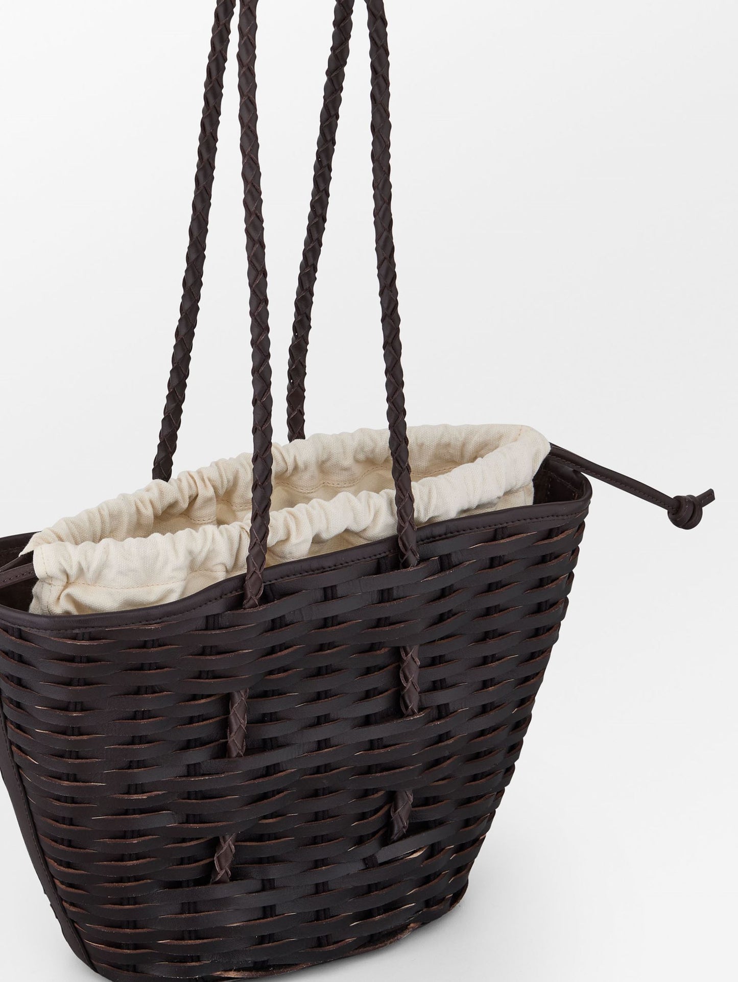 Braided Leather Adina Bag OneSize Becksöndergaard.se