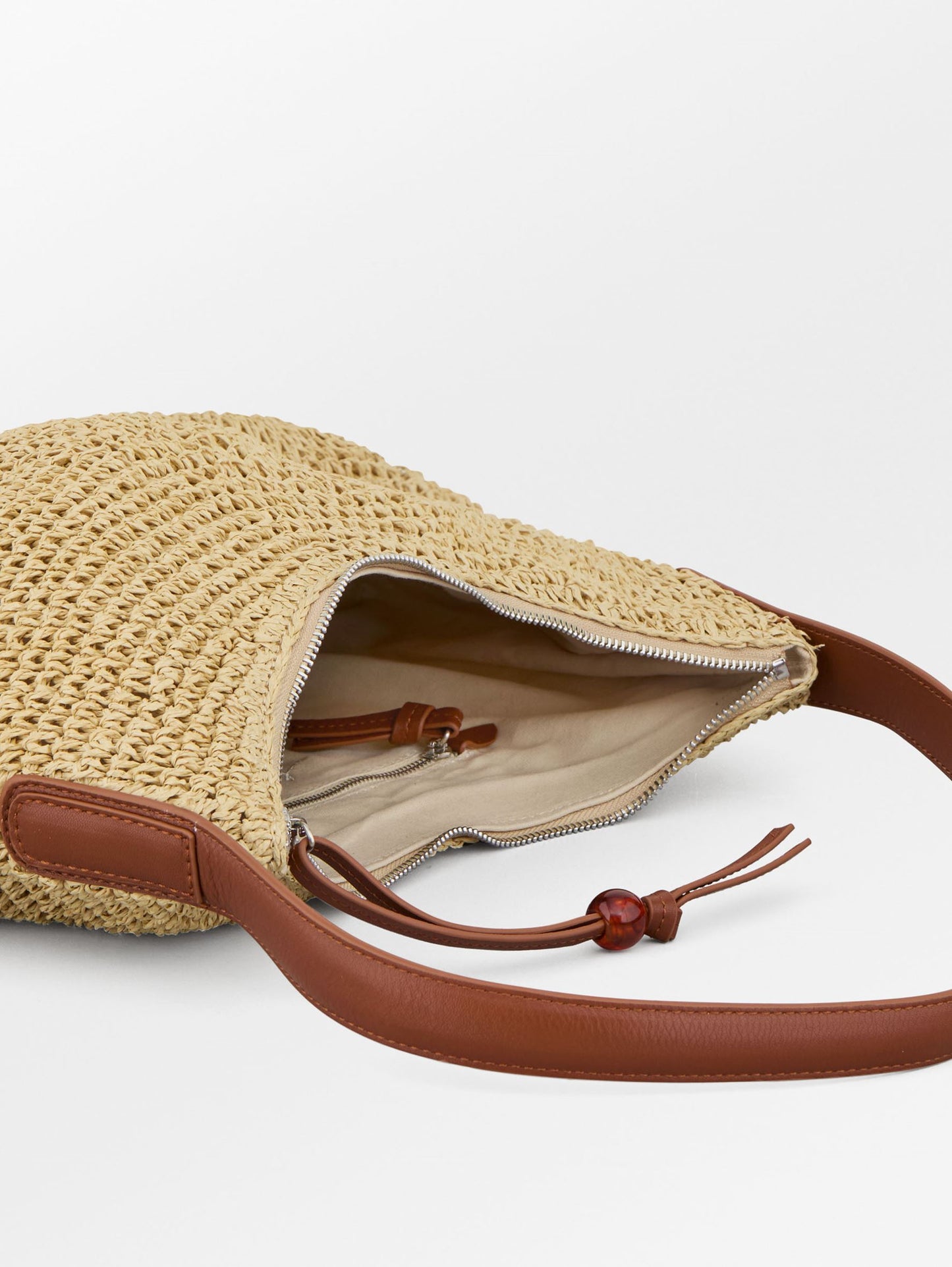 Paper Straw Ariya Bag OneSize Becksöndergaard.se