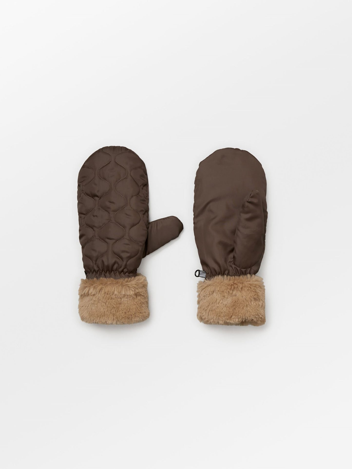 Becksöndergaard, Makara Puff Mittens - Roast Brown, archive, archive, winter accessories, archive, winter accessories, black week, black week