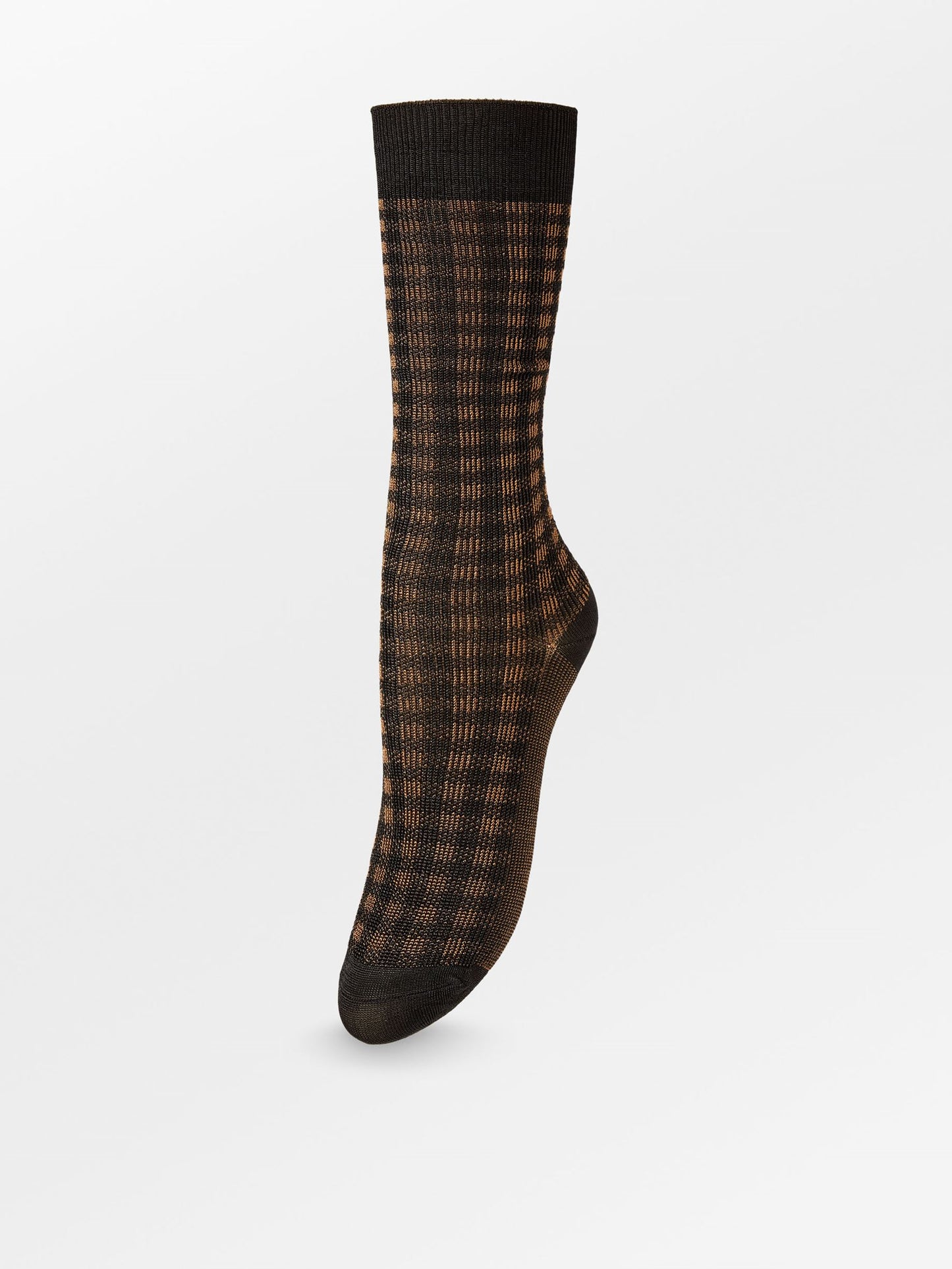 Gingham Cotta Sock Socks Becksöndergaard.se