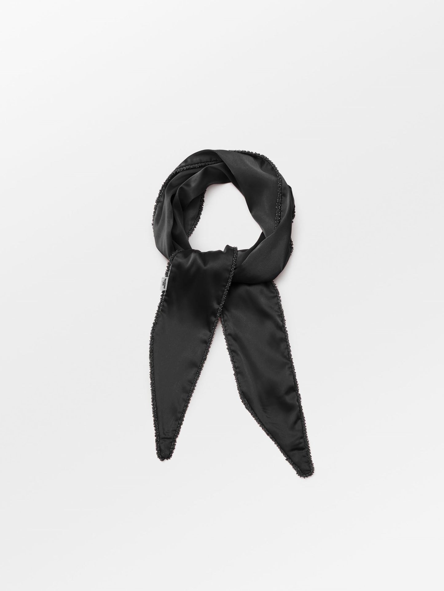 Becksöndergaard, Luster Bead Scarf - Black, archive, archive, sale, sale