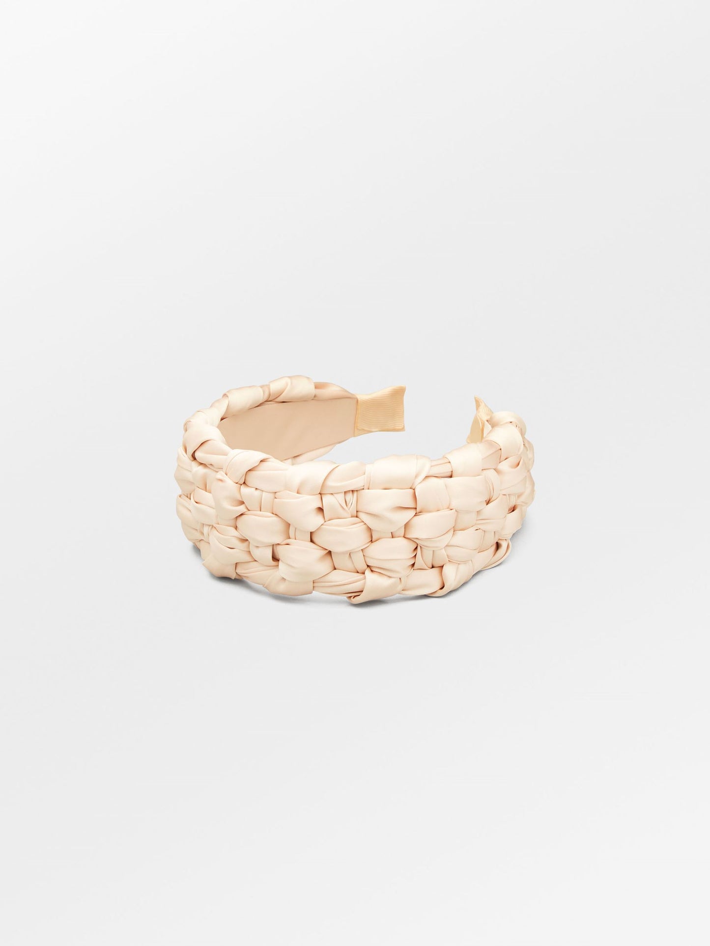 Becksöndergaard, Helena Braided Hairbrace - Marzipan, struct - slet produkter