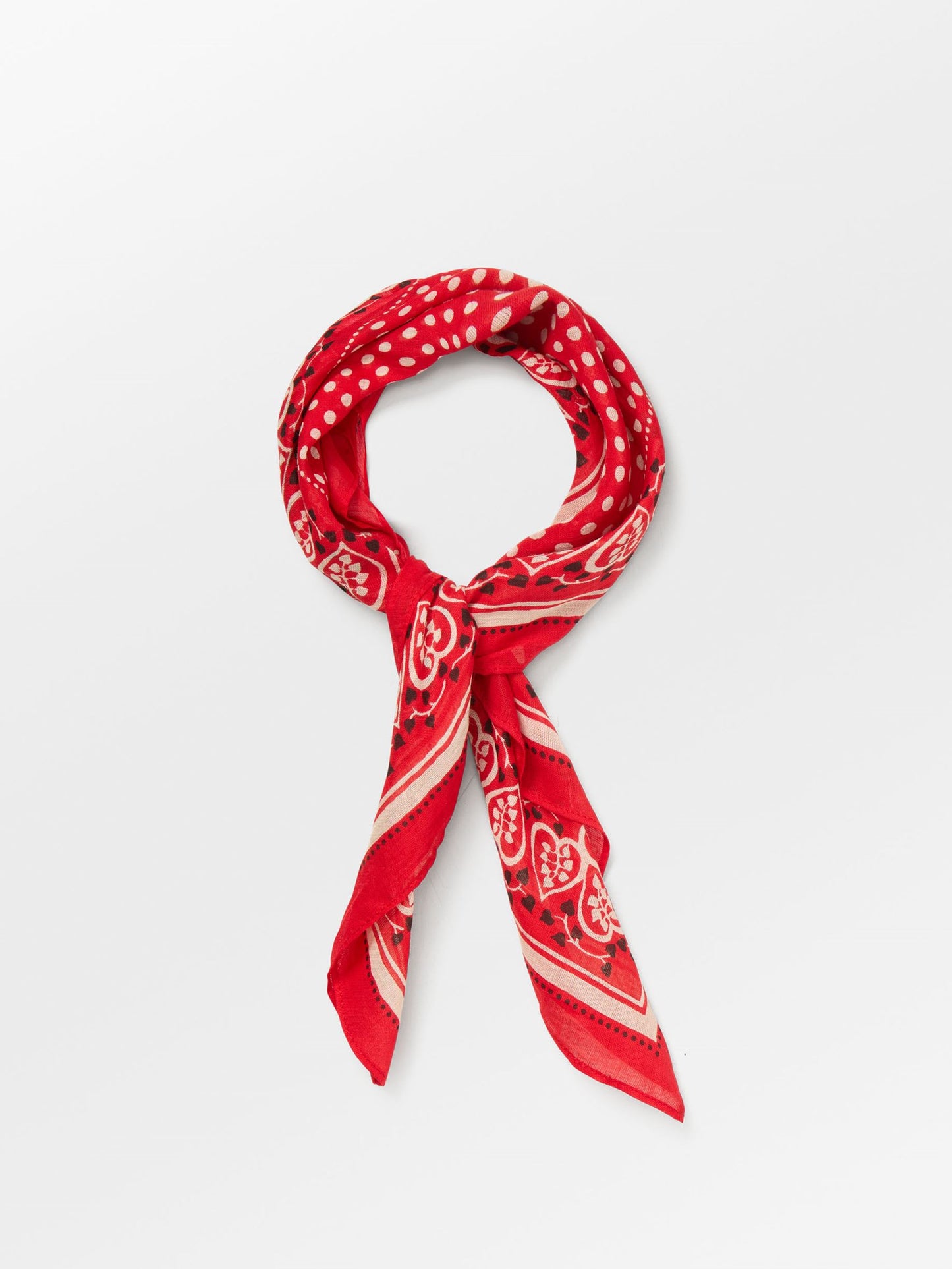 Hearty Cotta Scarf OneSize Becksöndergaard.se