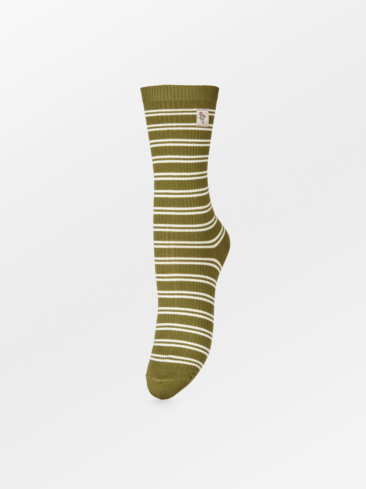 Becksöndergaard, Strivo Cotta Sock - Avocado Green, socks