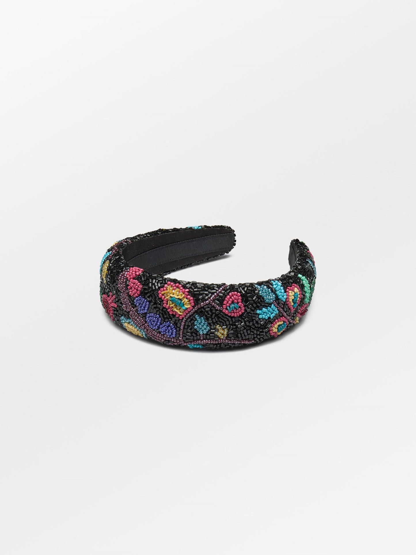 Becksöndergaard, Fairygard Wide Beaded Hairbrace - Black, accessories, accessories, accessories