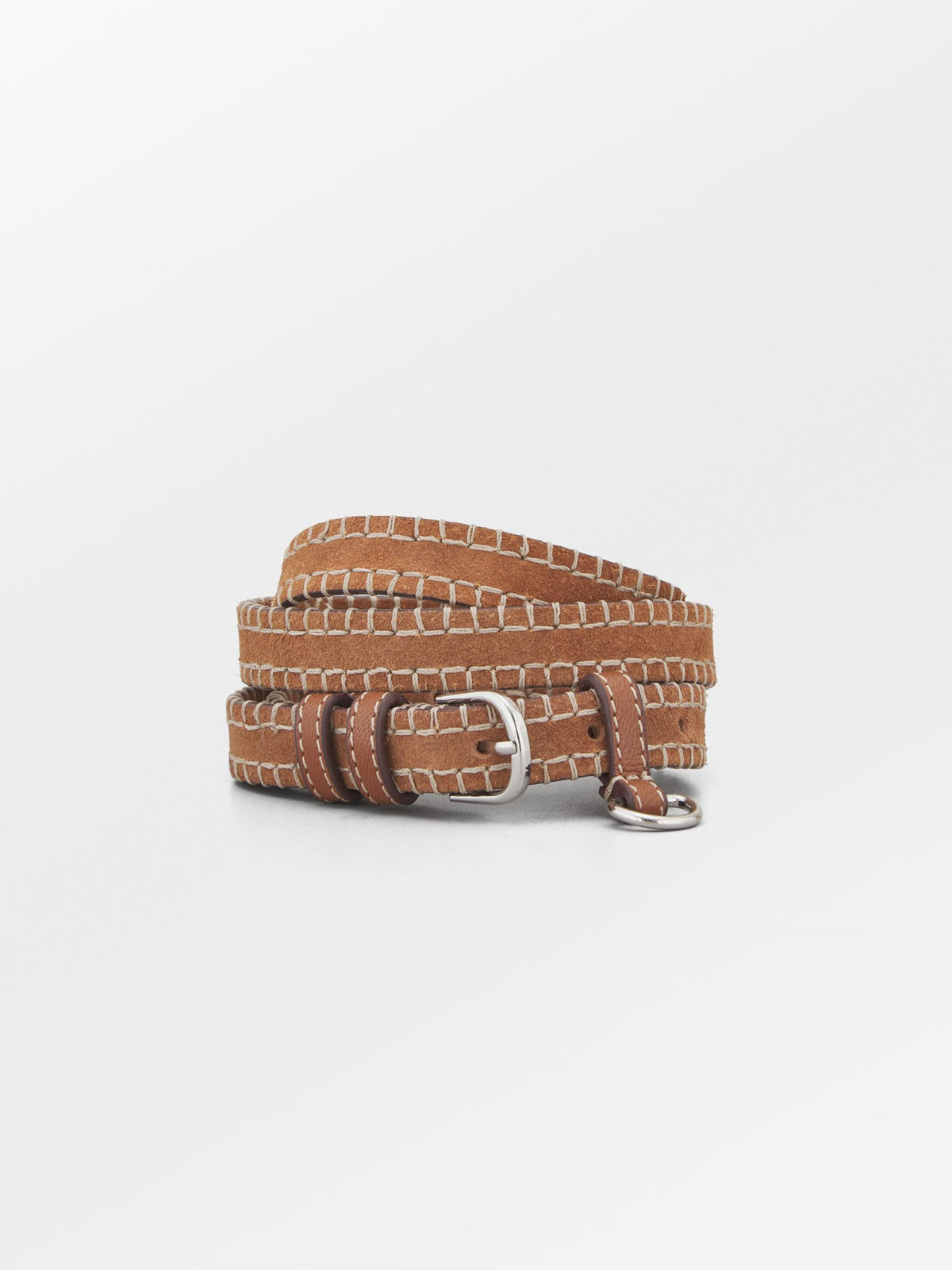 Becksöndergaard, Stitch Zoe Belt - Cognac Brown, clothing