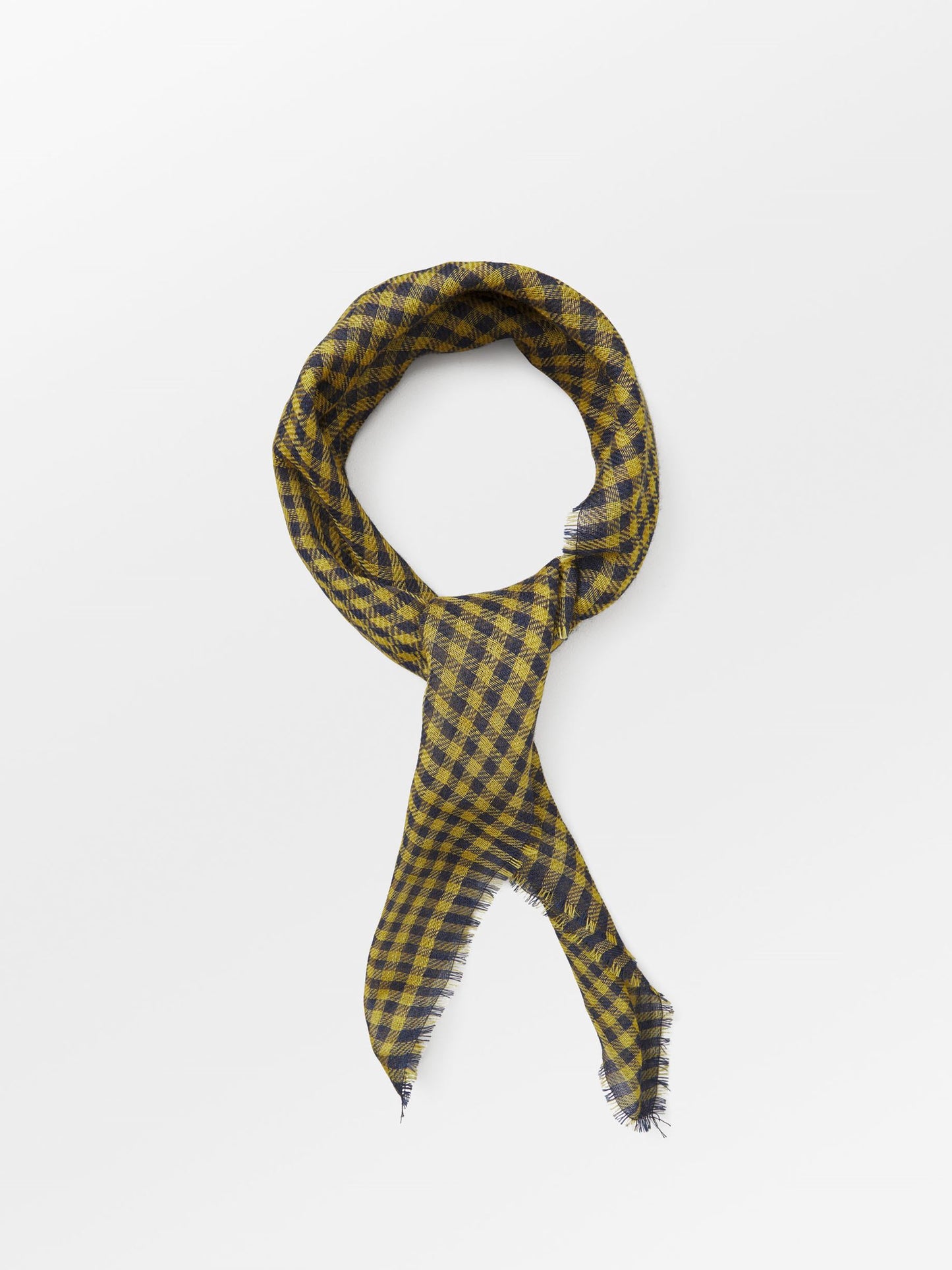 Gingham Wica Scarf OneSize Becksöndergaard.se