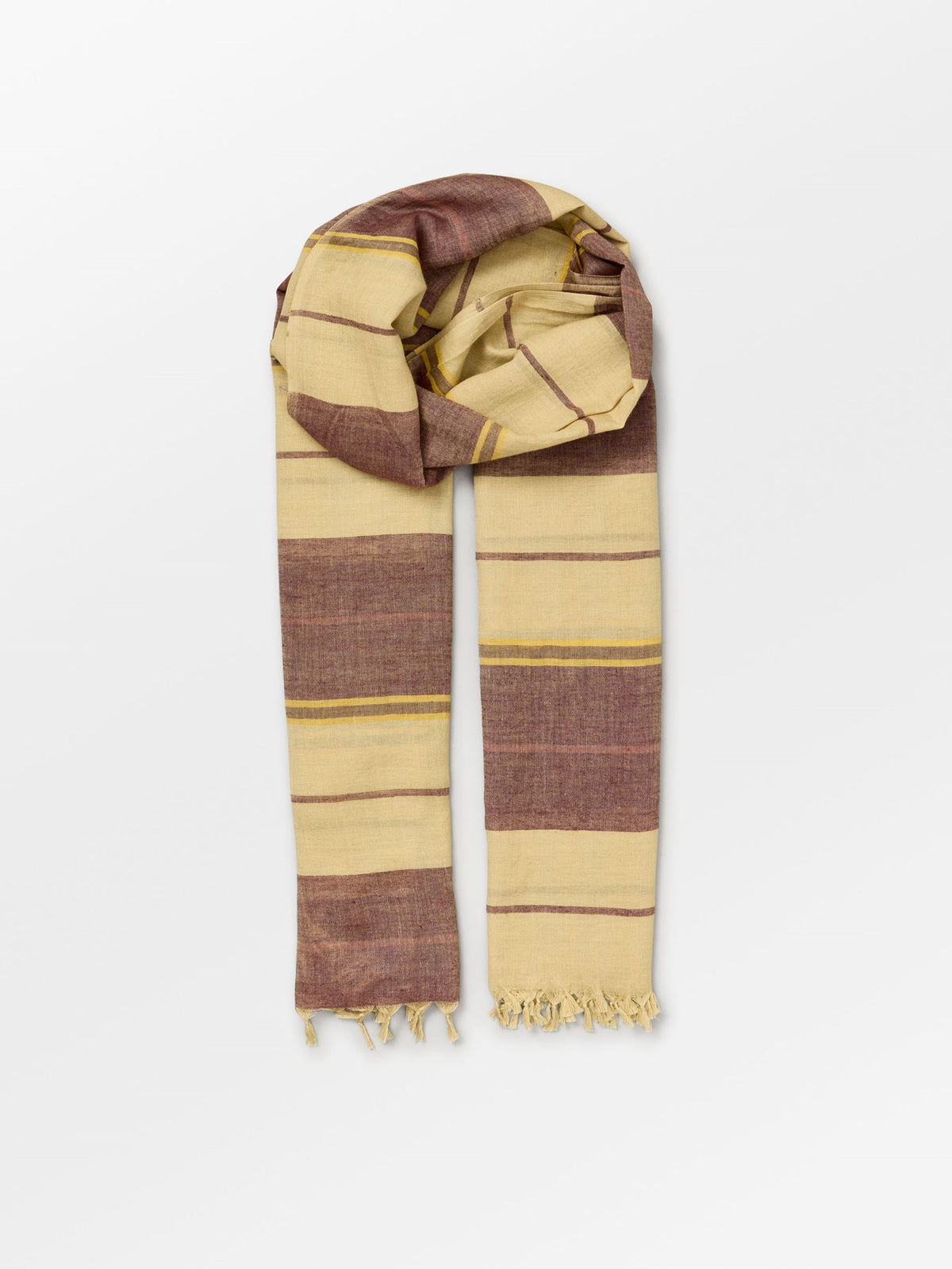 Becksöndergaard, Stripellia Cowea Scarf - Peach Blush Rose, onesize