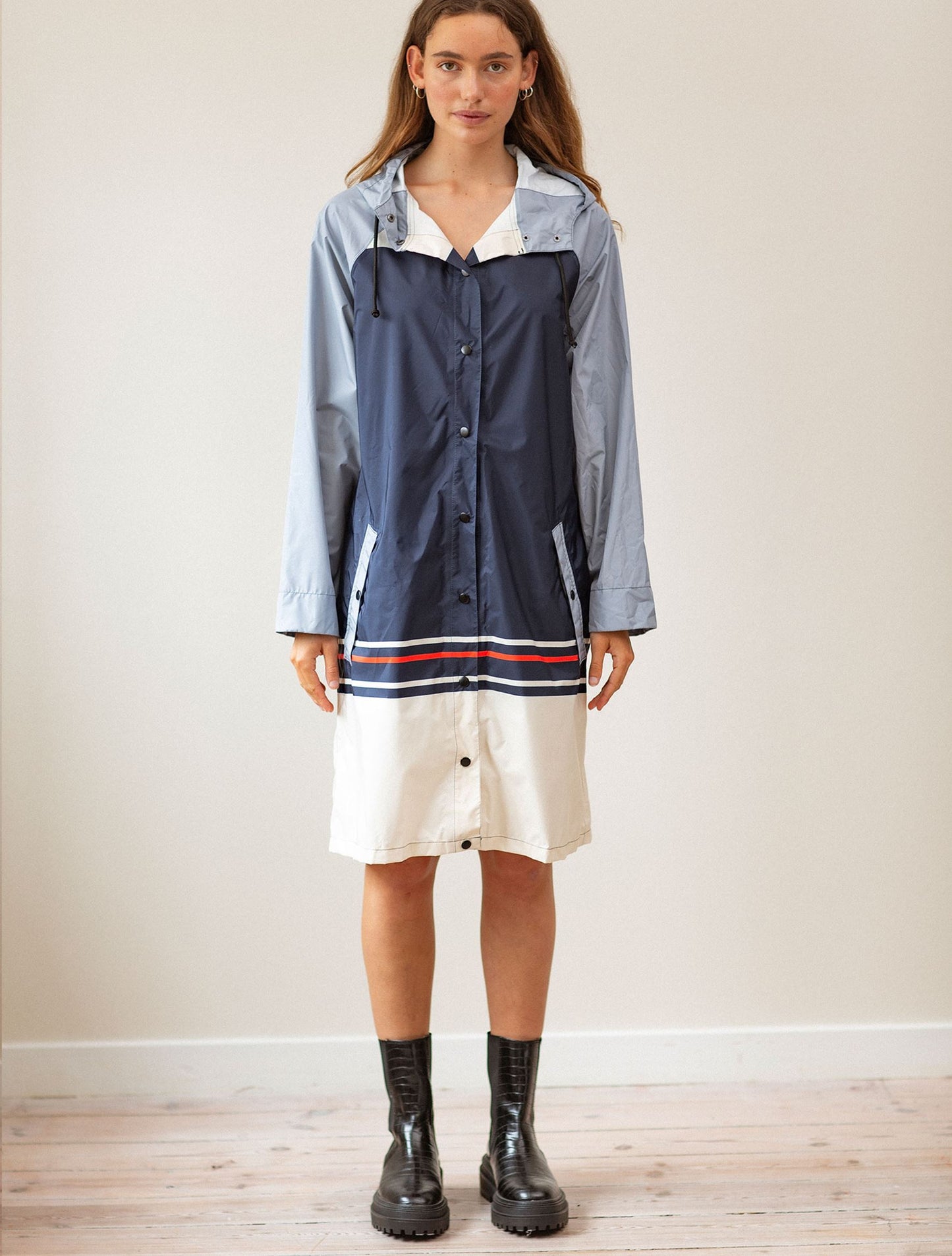 Blockie Magpie Raincoat Clothing Becksöndergaard.se
