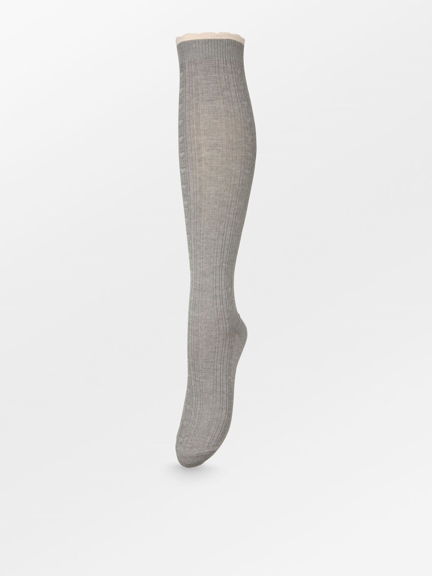 Scallop Knee Sock Socks Becksöndergaard.se