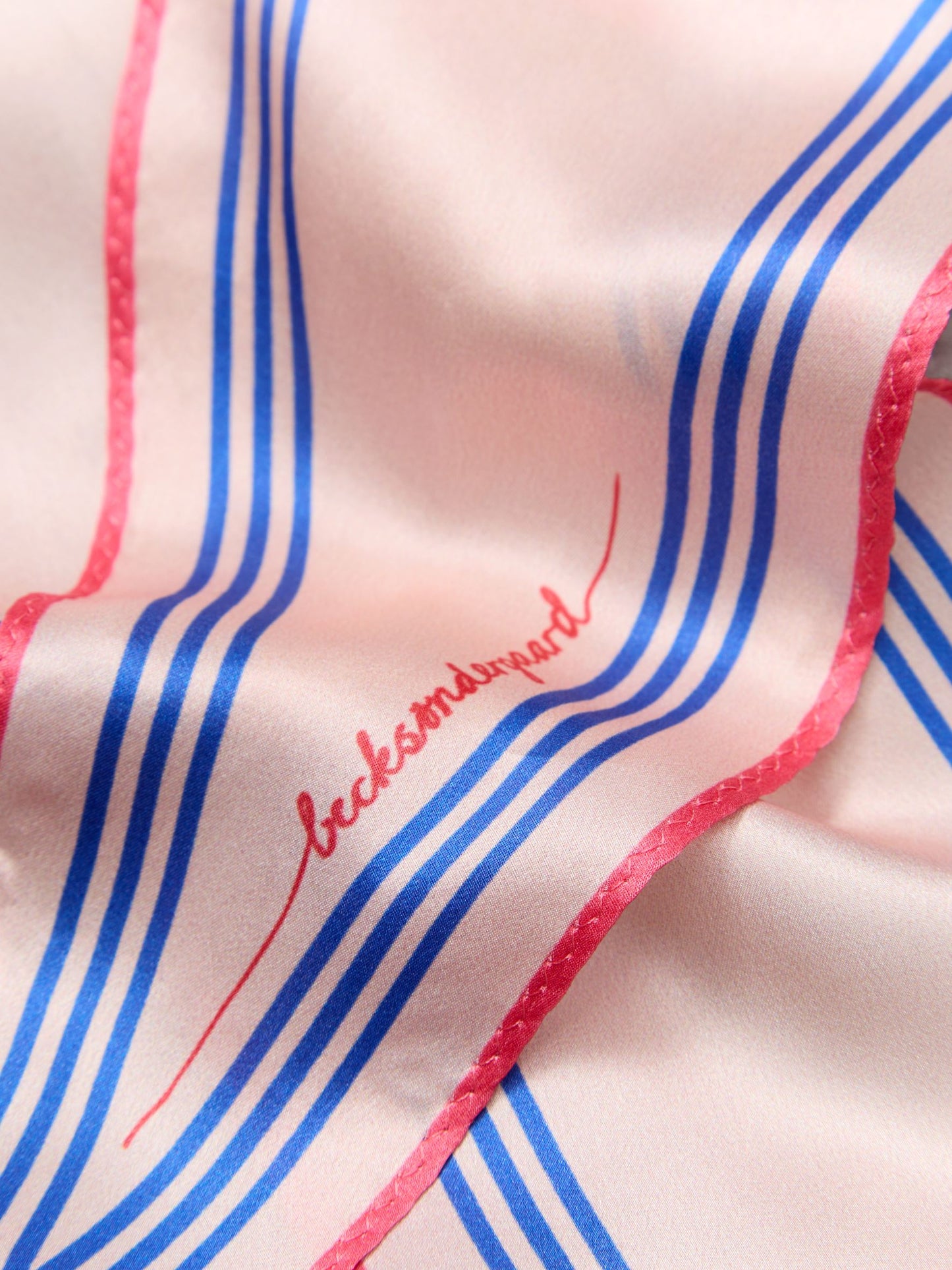 Zanla Diamond Scarf - Pink OneSize Becksöndergaard.se