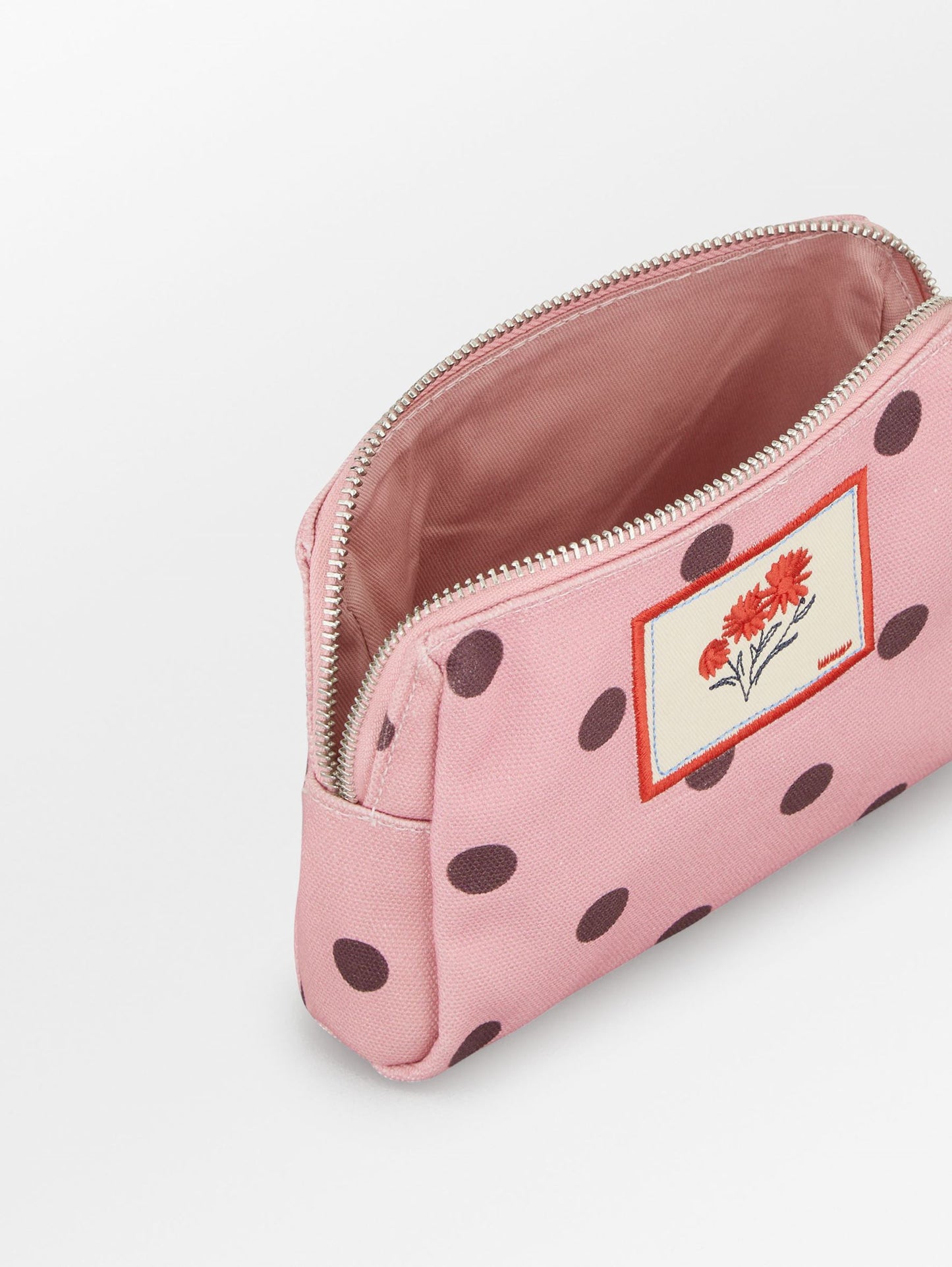Polka Canvas Pouch Bag OneSize Becksöndergaard.se
