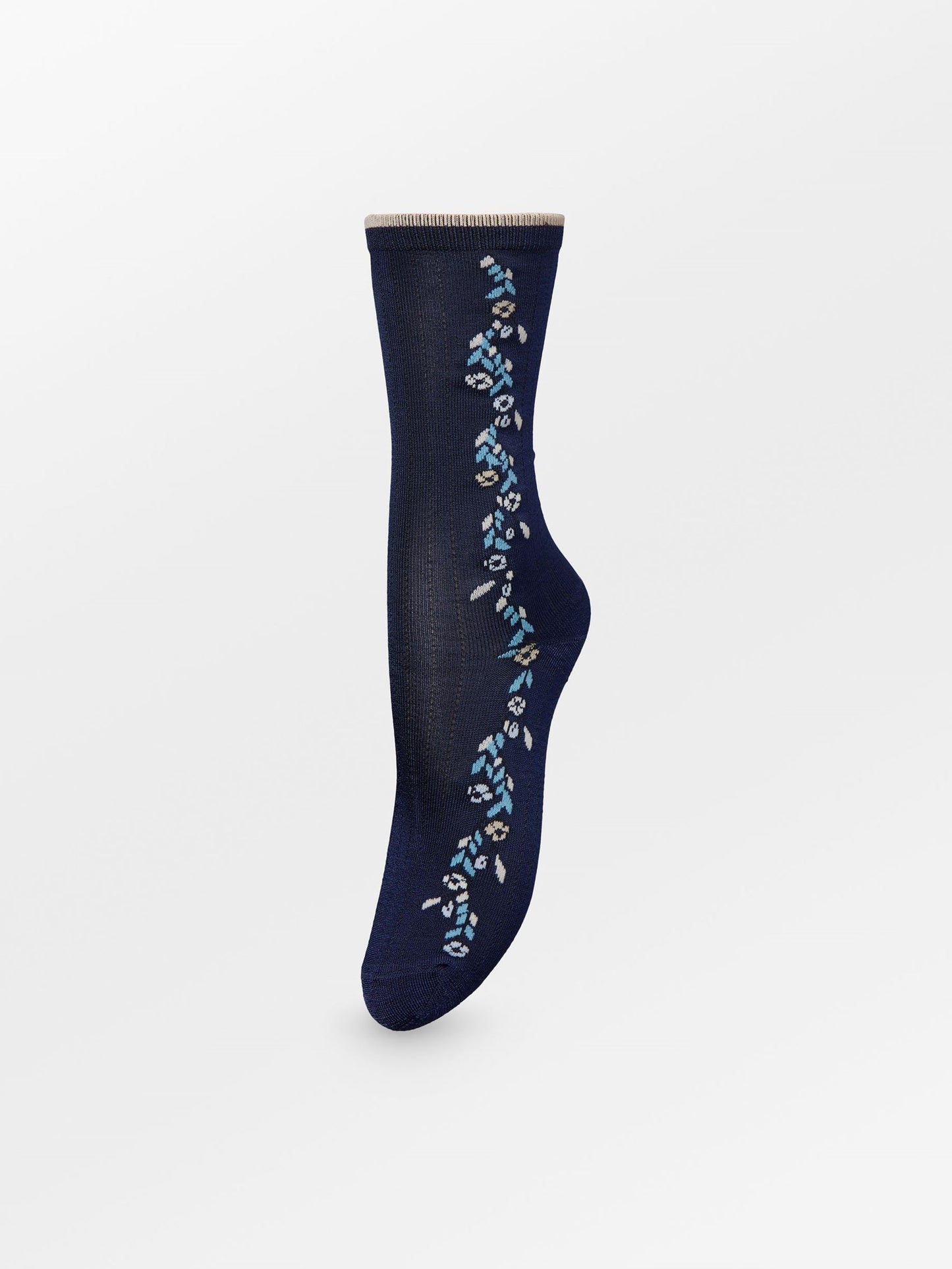 Becksöndergaard, Wintery Visca Sock - Navy Blazer, archive, archive