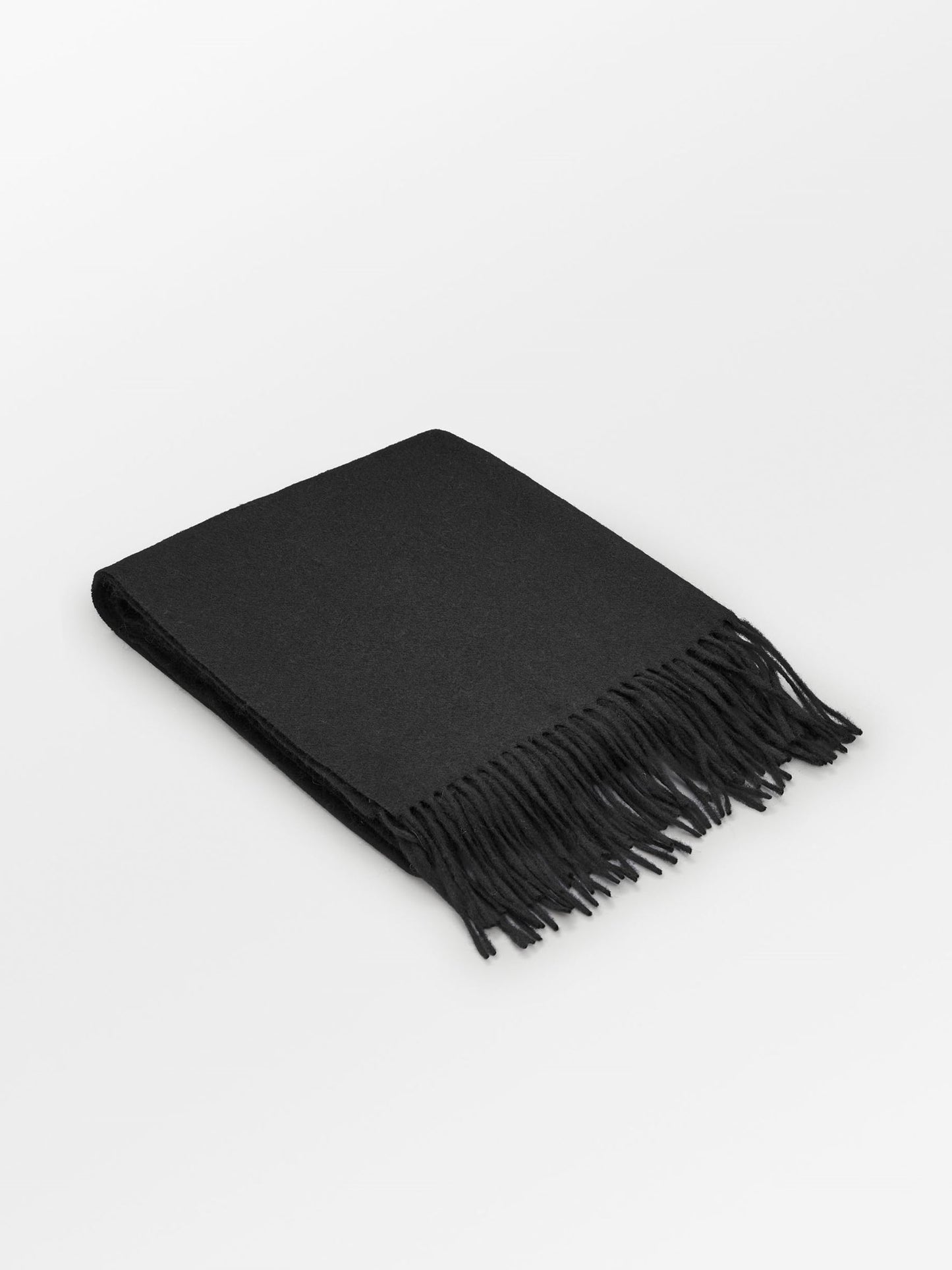 Crystal Edition Wool Scarf - Black OneSize Becksöndergaard.se
