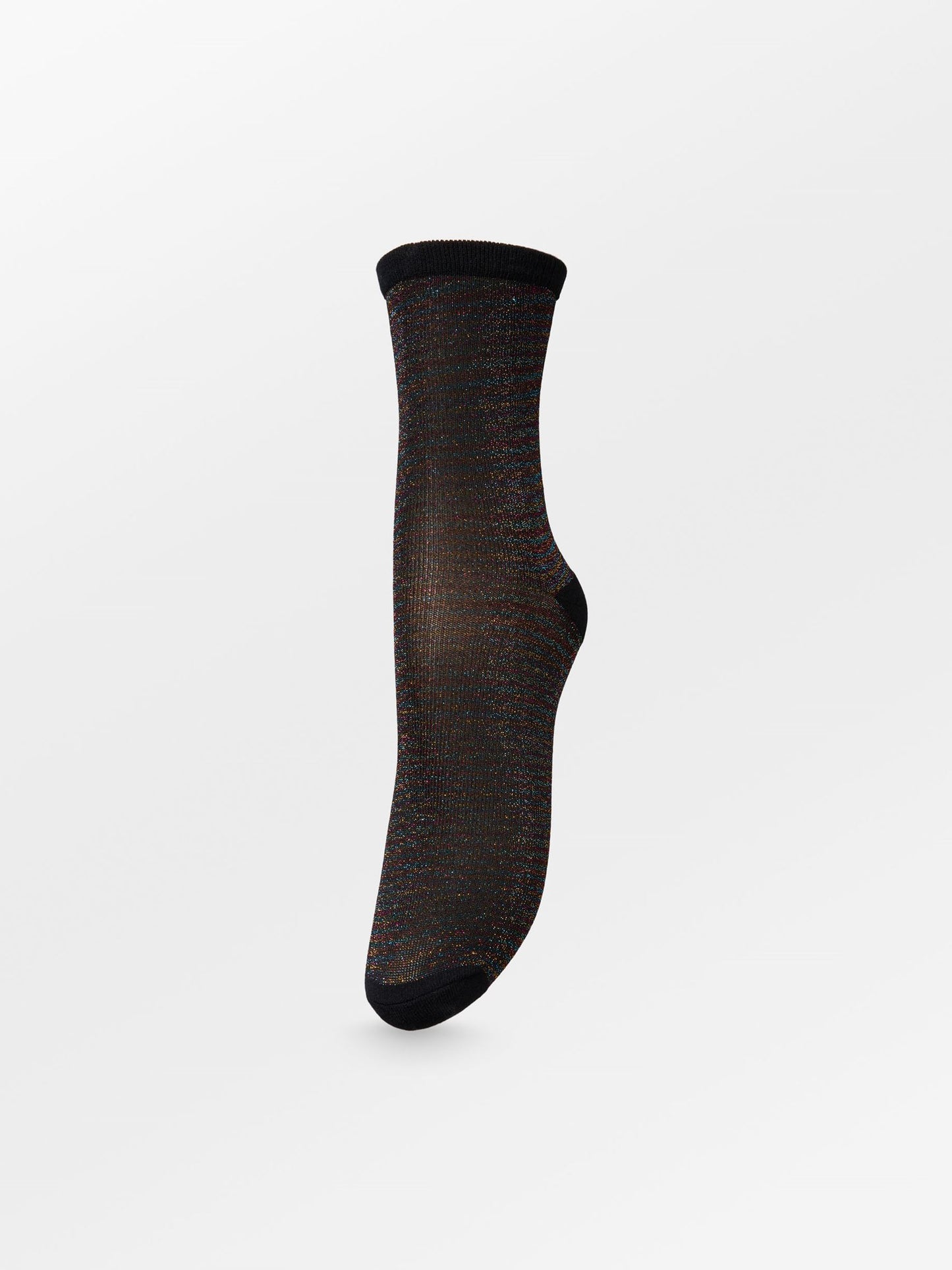Dina Solid Glittersock - Multi col. Socks Becksöndergaard.se