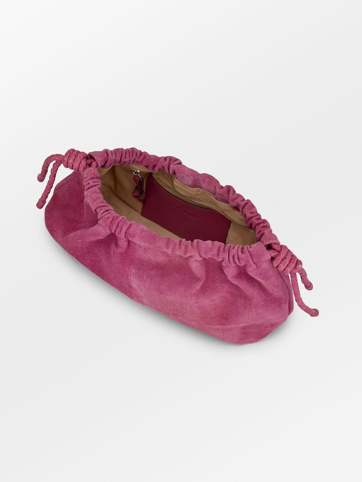 Becksöndergaard, Suede Rumi Bag - Malaga Pink, onesize