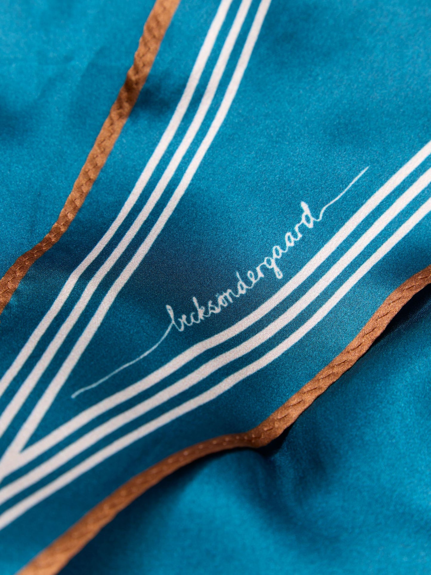 Zanla Diamond Scarf - Blue OneSize Becksöndergaard.se