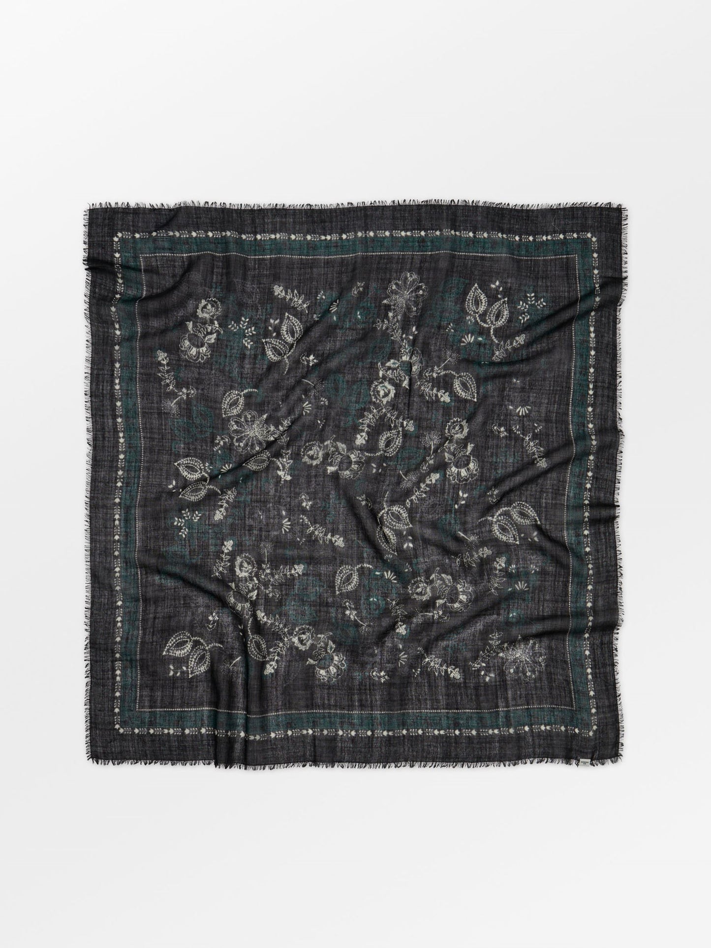 Dotted Flora Woo Scarf OneSize Becksöndergaard.se