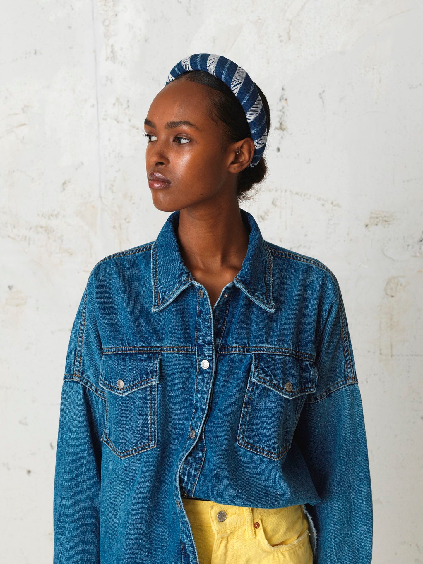 Denim Hairbrace OneSize Becksöndergaard.se
