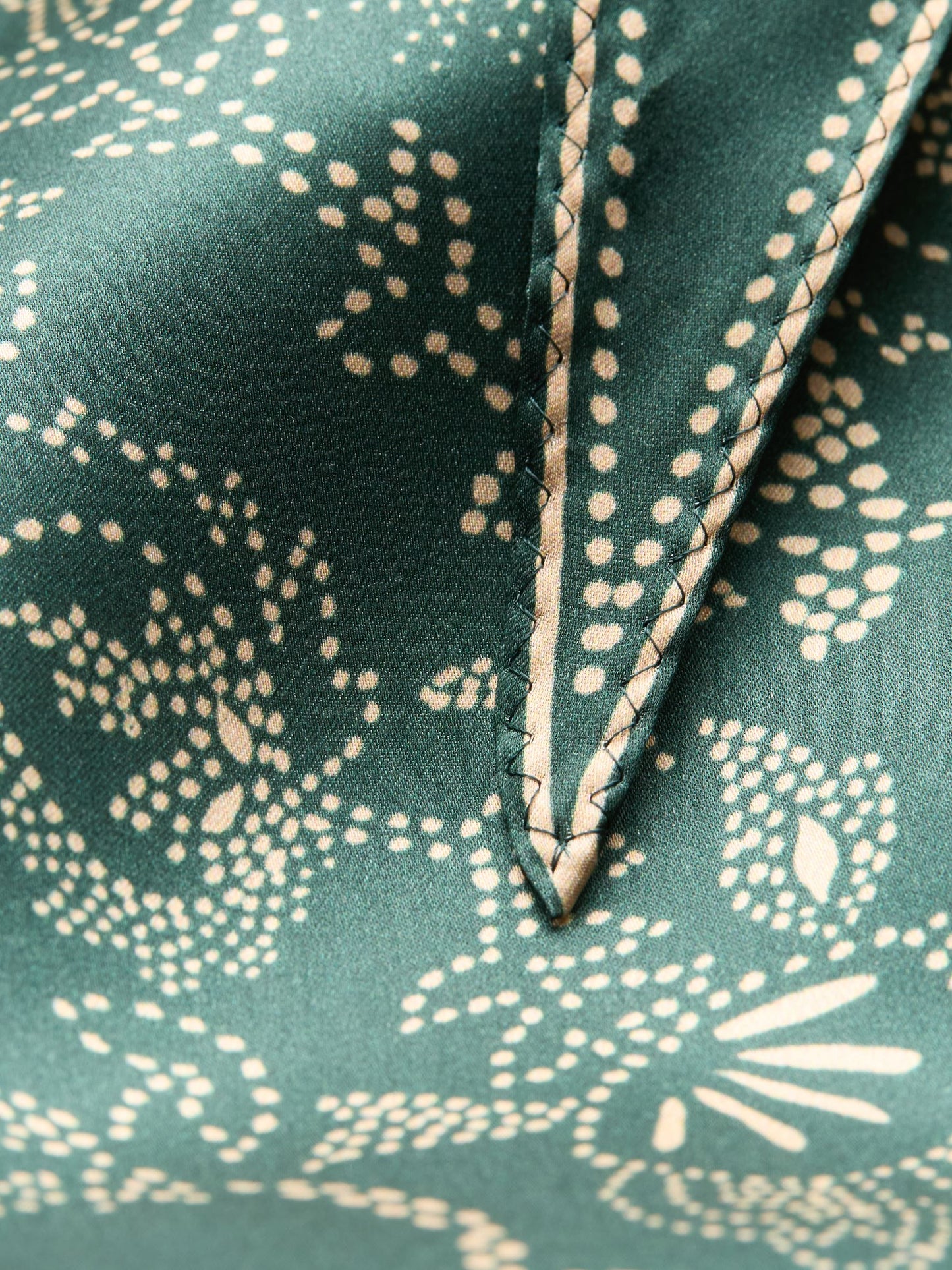 Dotted Flora Diamond Scarf OneSize Becksöndergaard.se