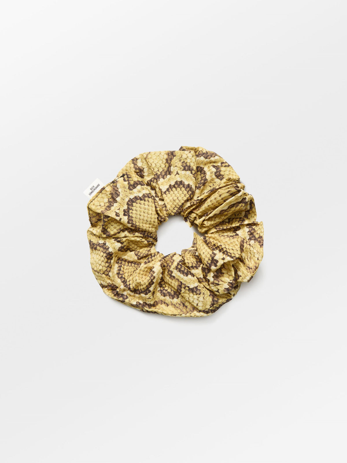 Becksöndergaard, Serpentia Cotta Scrunchie - Reed Yellow, onesize