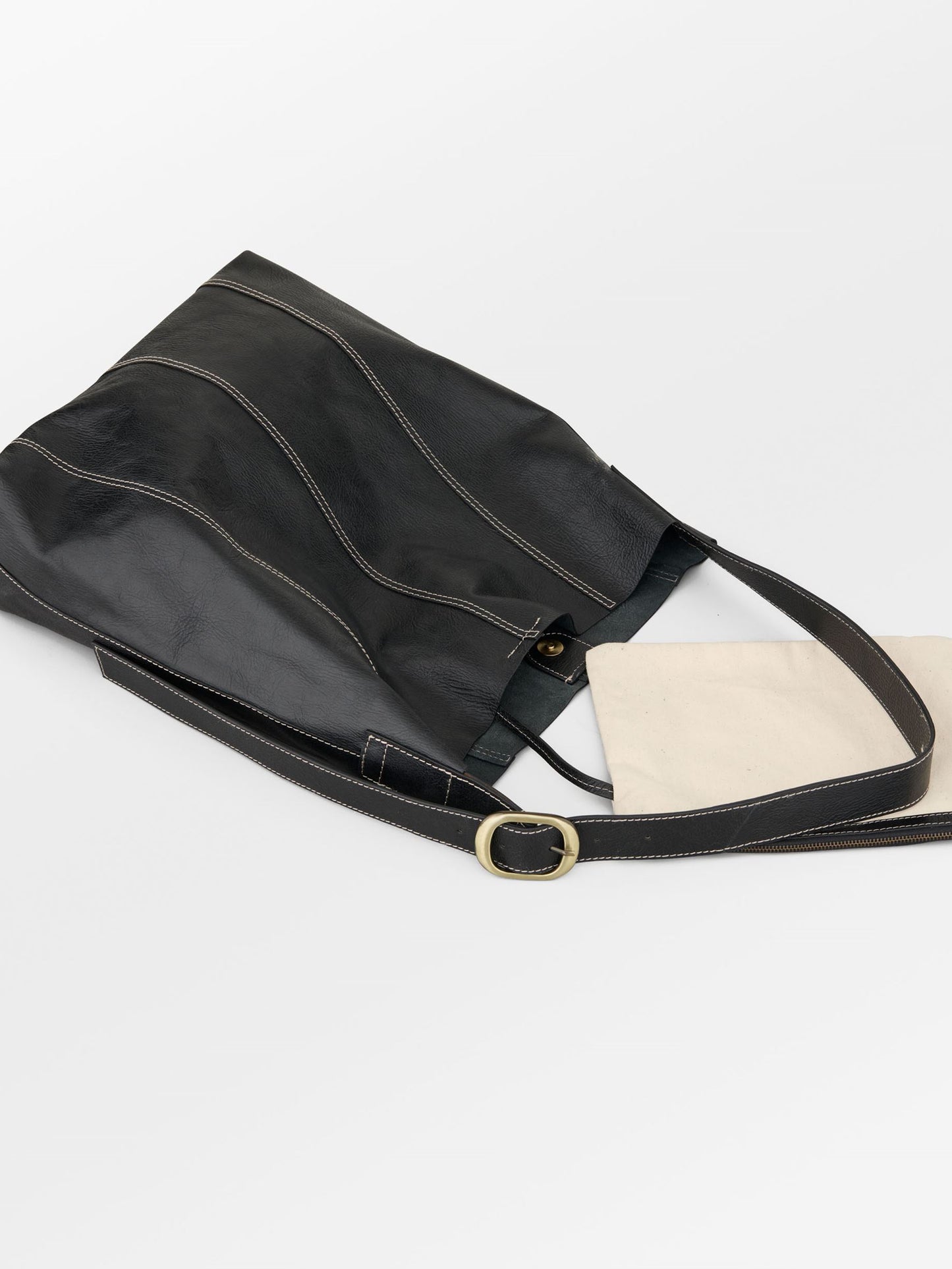 Becksöndergaard, Panel Mae Buckle Bag - Black, bags, bags, bags, bags, sale, sale, bags, bags, bags, gifts, gifts, gifts, gifts, gifts, black week, black week