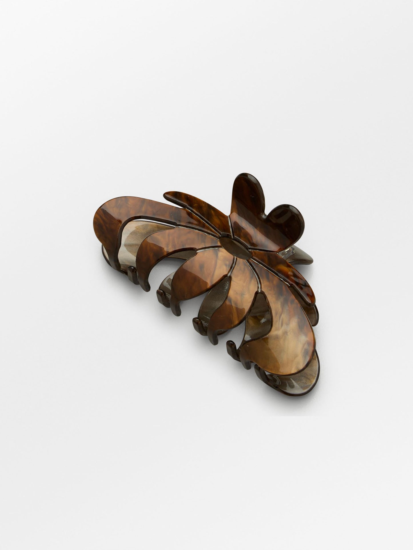 Becksöndergaard, Marbie Magnolia Hair Claw - Brown Tortoise Shell, accessories, accessories, accessories