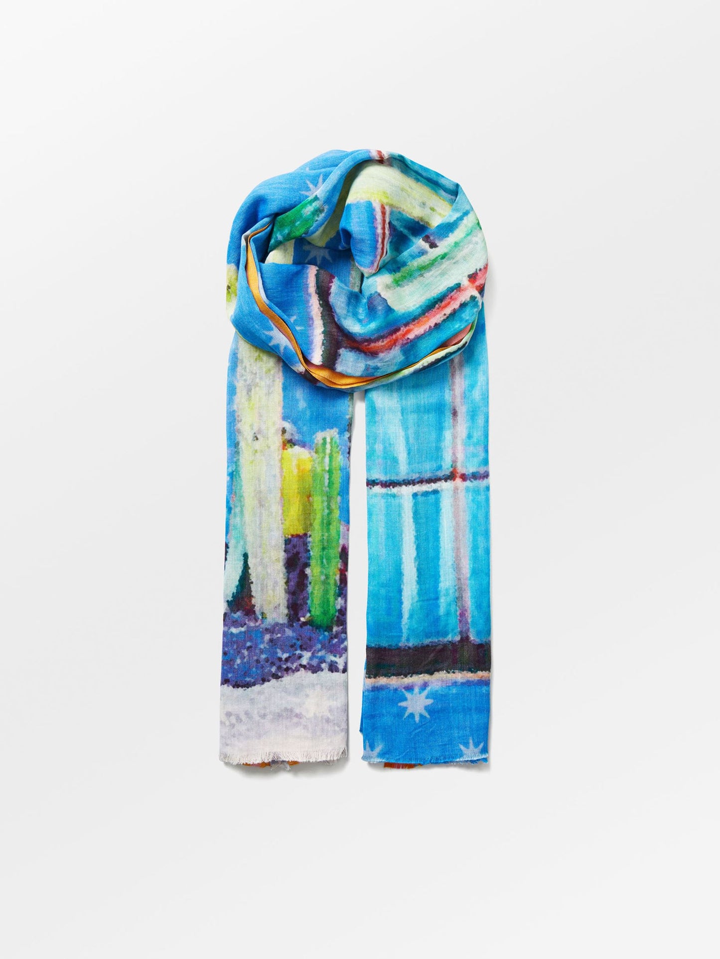 Mexia Photo Scarf OneSize Becksöndergaard.se