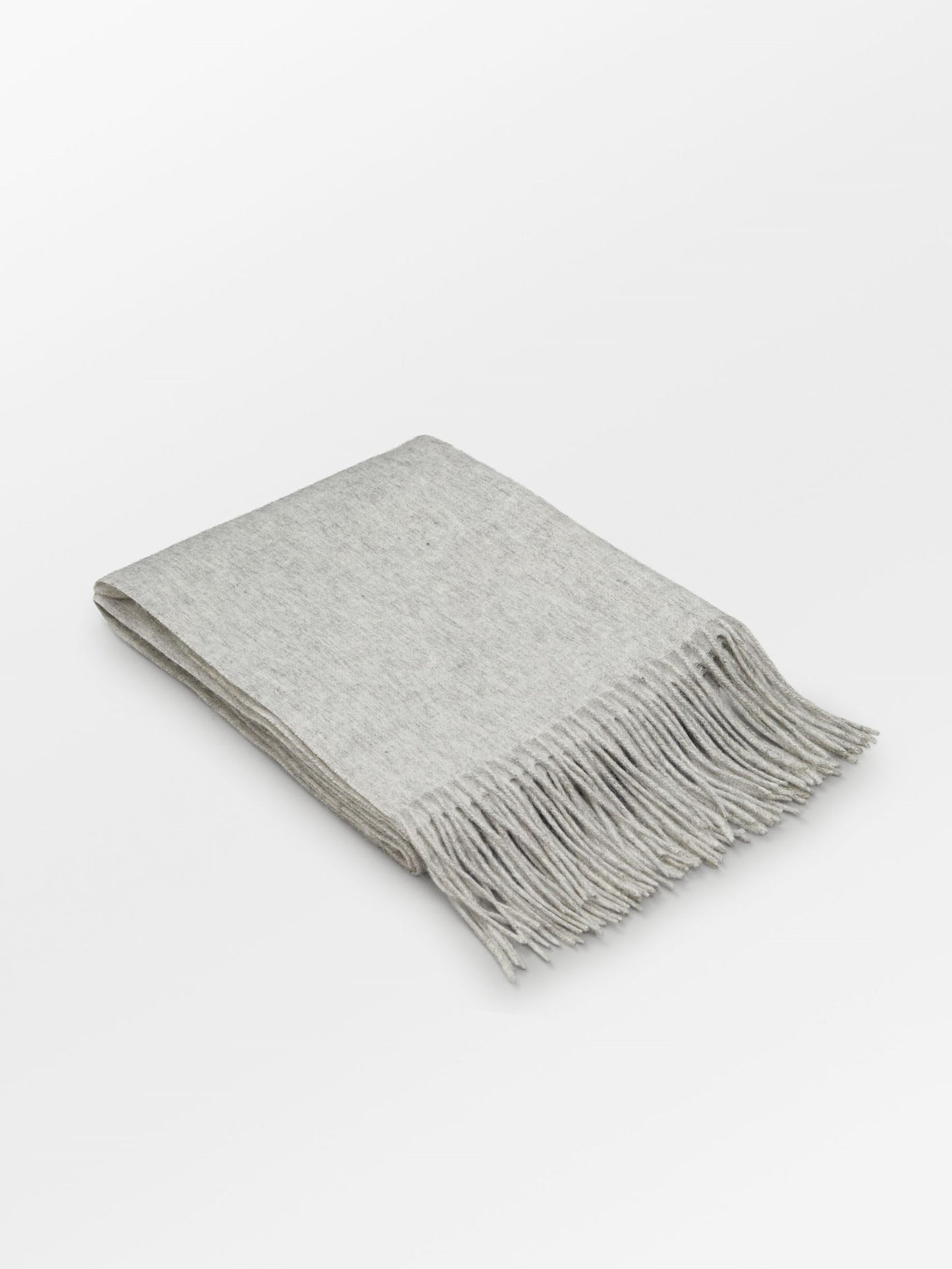 Crystal Edition Wool Scarf - Light Grey OneSize Becksöndergaard.se