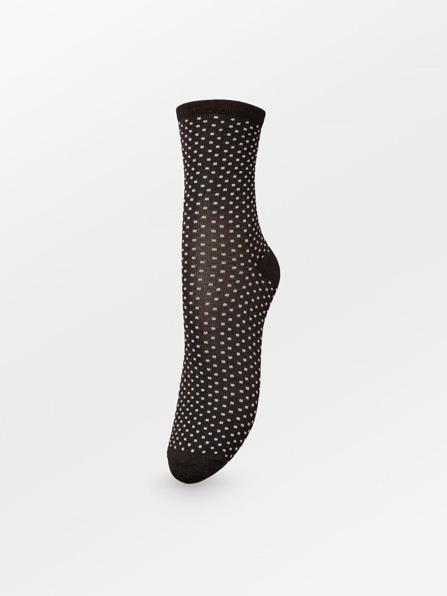 Becksöndergaard, Dina Small Dots - White/Black, socks
