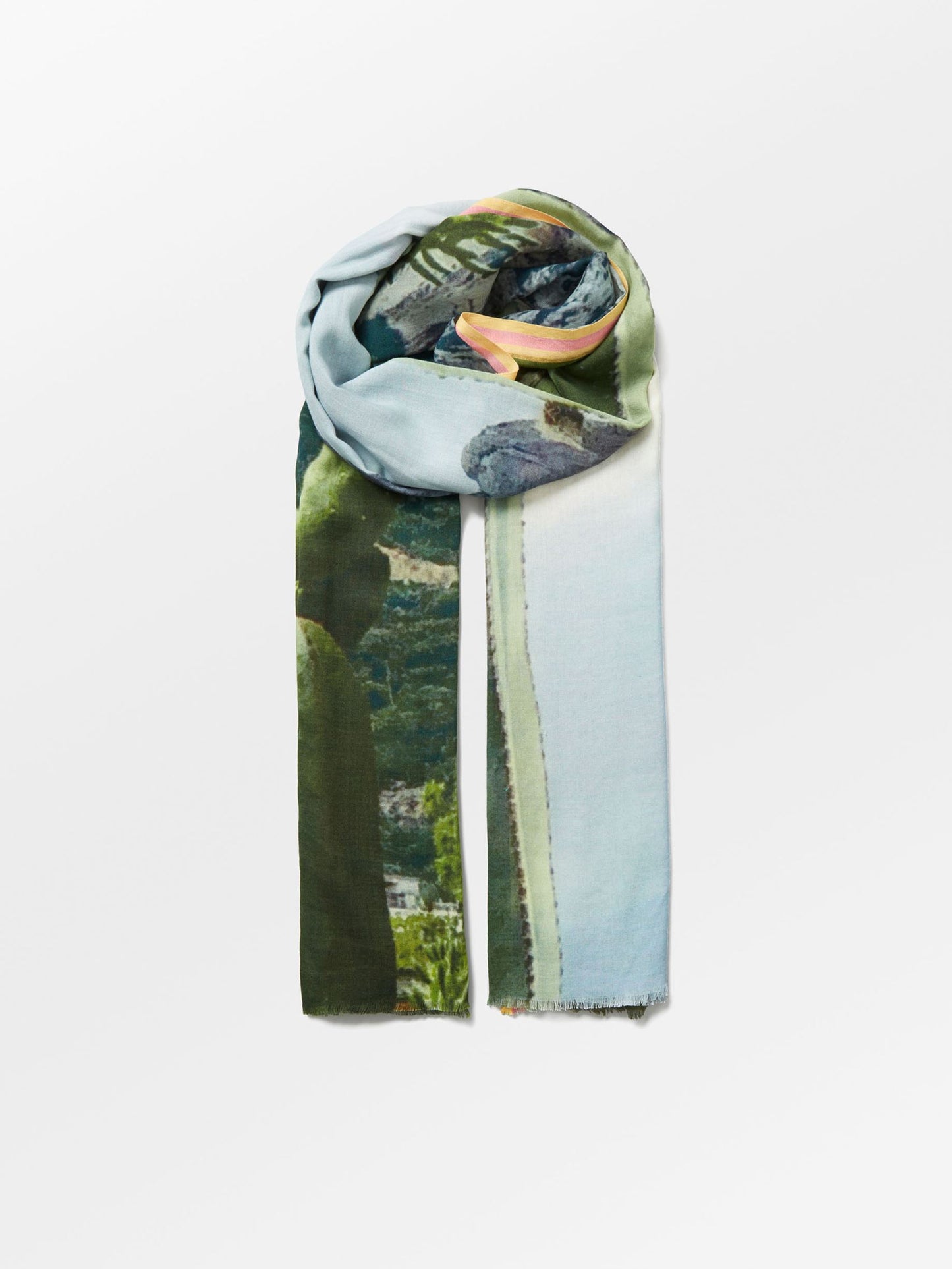 Carlita Photo Scarf OneSize Becksöndergaard.se