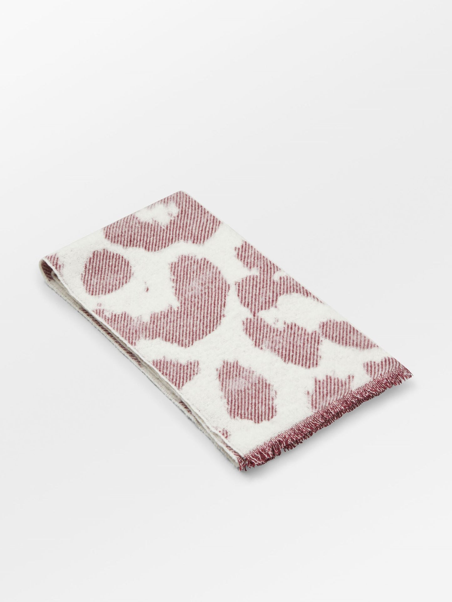 Becksöndergaard, Graphileola Wool Scarf - Fig Red, scarves, scarves, scarves, winter accessories, winter accessories