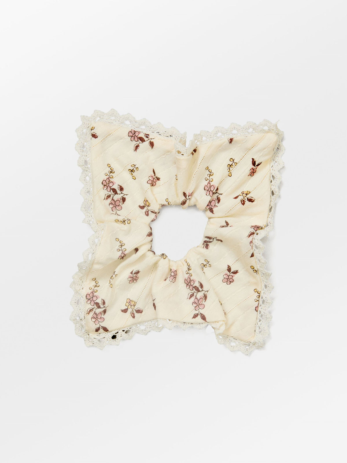 Becksöndergaard, Florina Quattro Scrunchie - Birch White, onesize