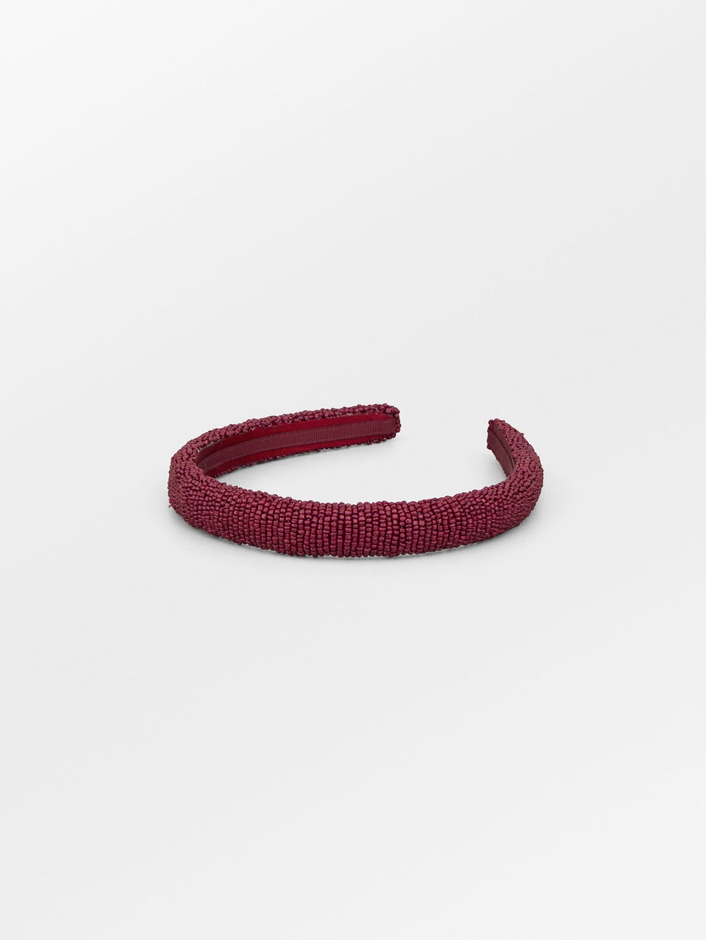 Solid Slim Beaded Hairbrace OneSize Becksöndergaard.se