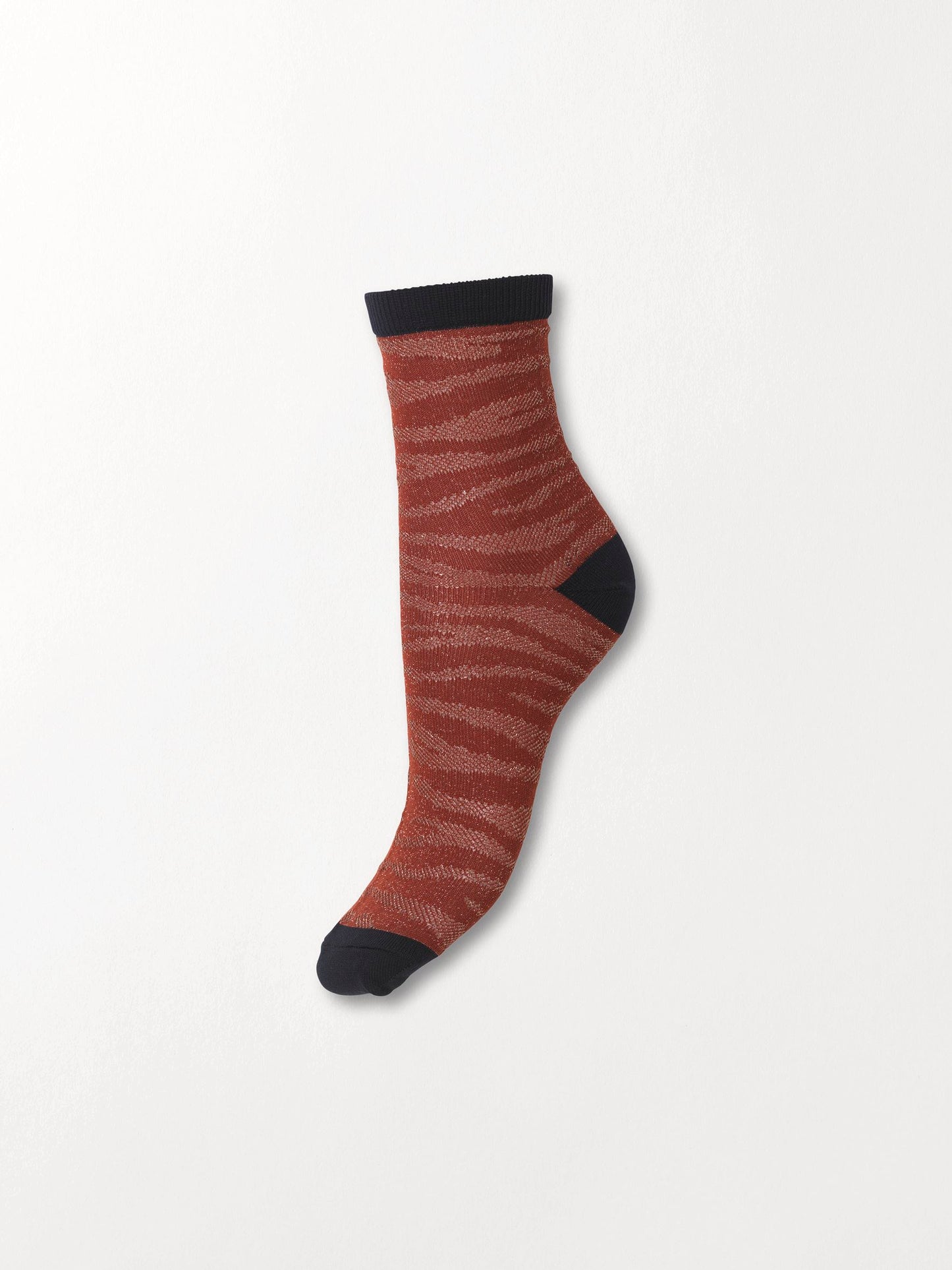 Zebra Glitzi Sock Socks Becksöndergaard.se