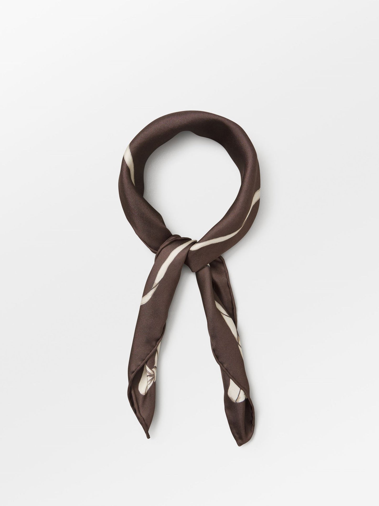 Becksöndergaard, Bowtora Sia Scarf - Hot Fudge Brown, scarves, scarves