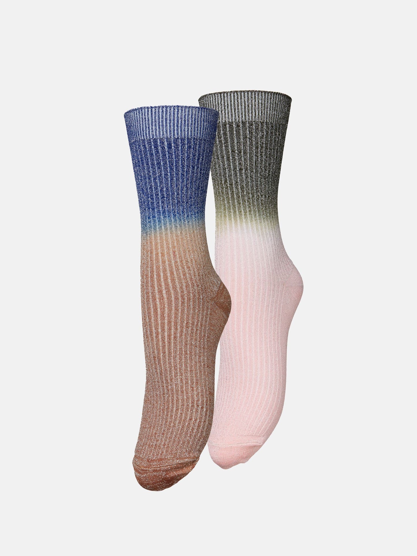 Gradiant Glitter Sock 2 Pack Socks Becksöndergaard.se
