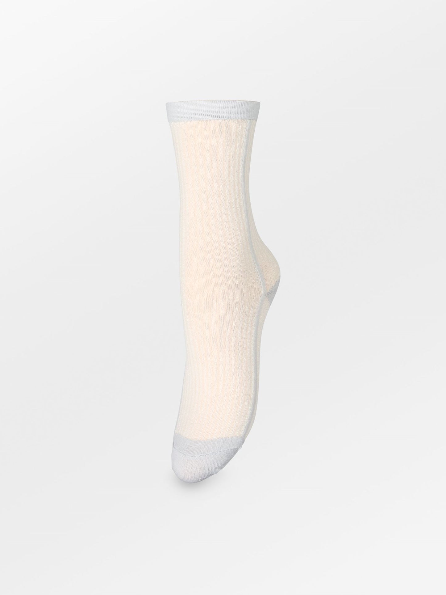 Becksöndergaard, Stripy Glitter Sock - Birch White, socks, socks, black week, black week